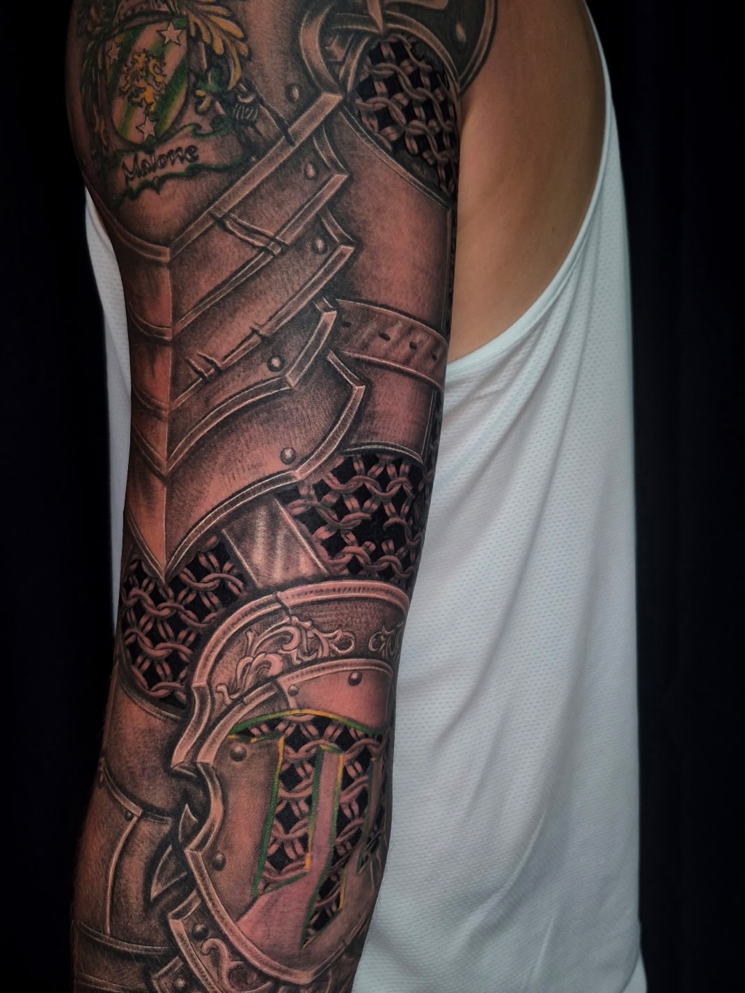 Tattoo by @jinx_ryder — realism, black_and_grey