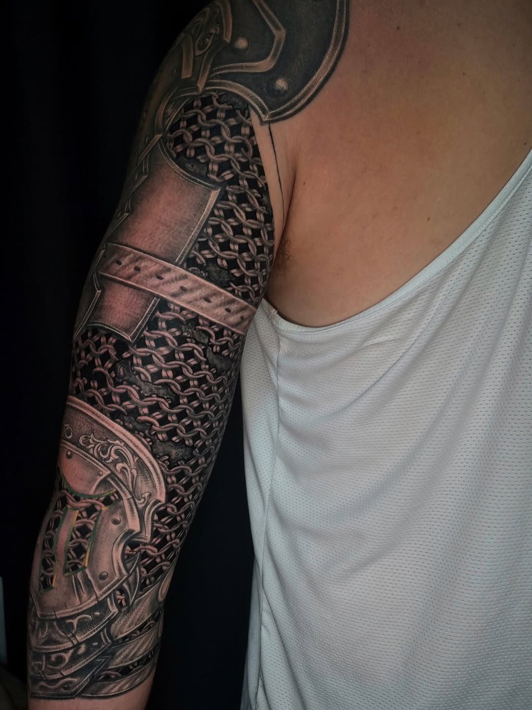 Tattoo by @jinx_ryder — realism, black_and_grey