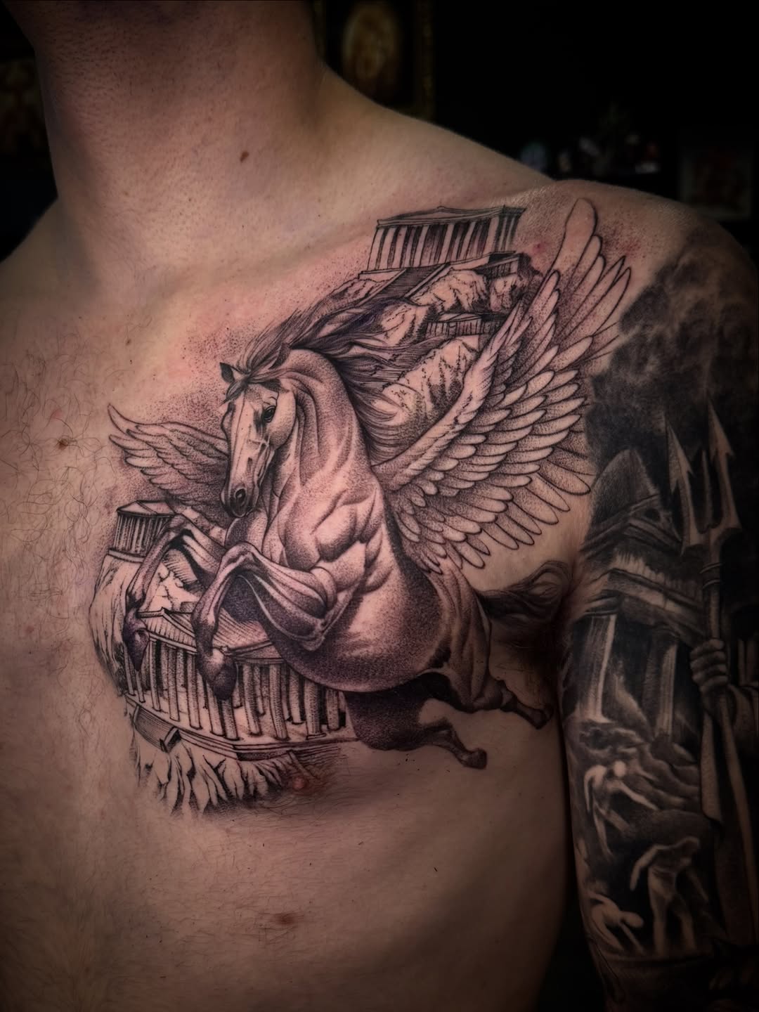 Tattoo by @lujanink — realism, black_and_grey