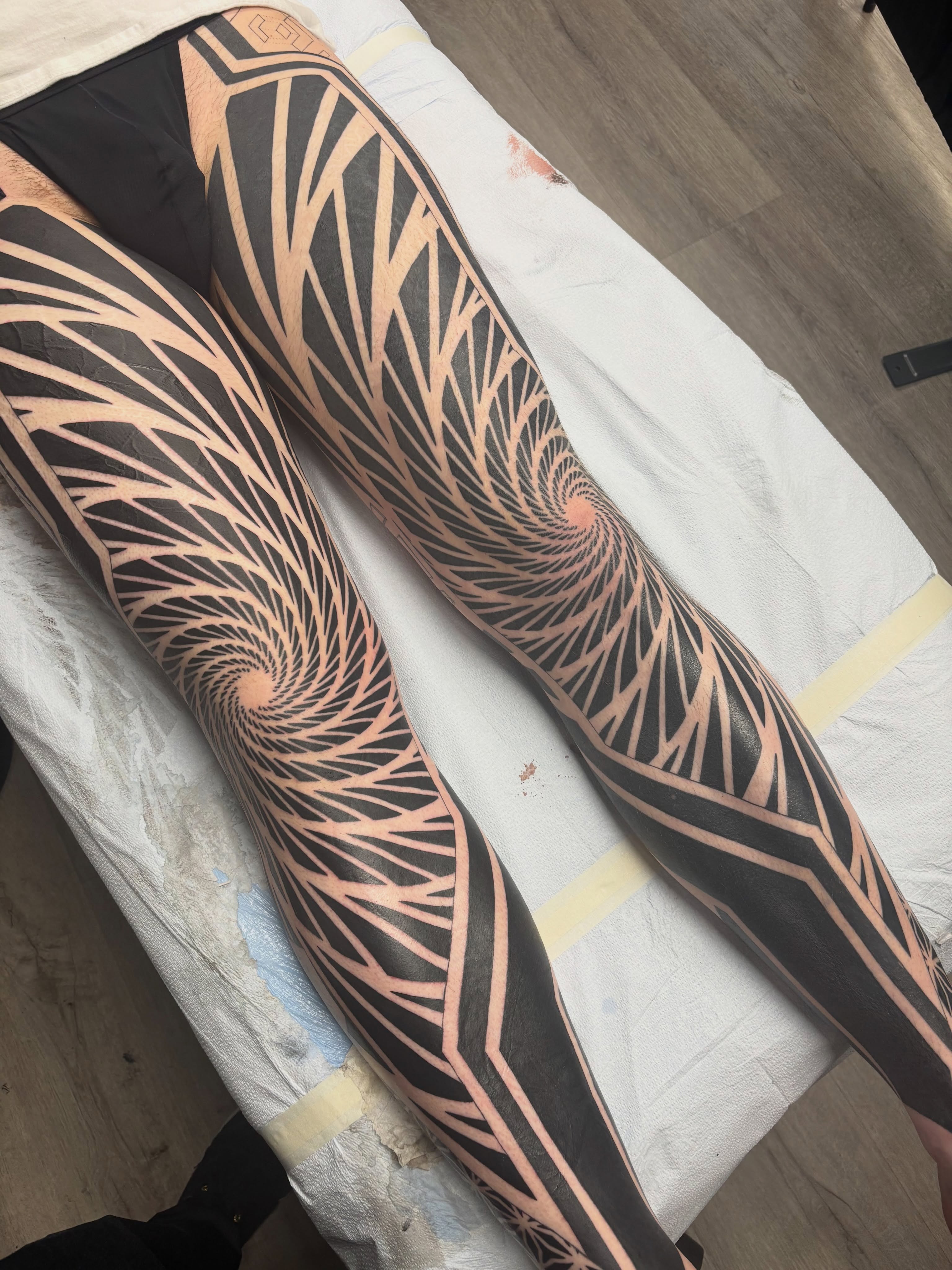 Tattoo by @mitchin.tattoos — geometric