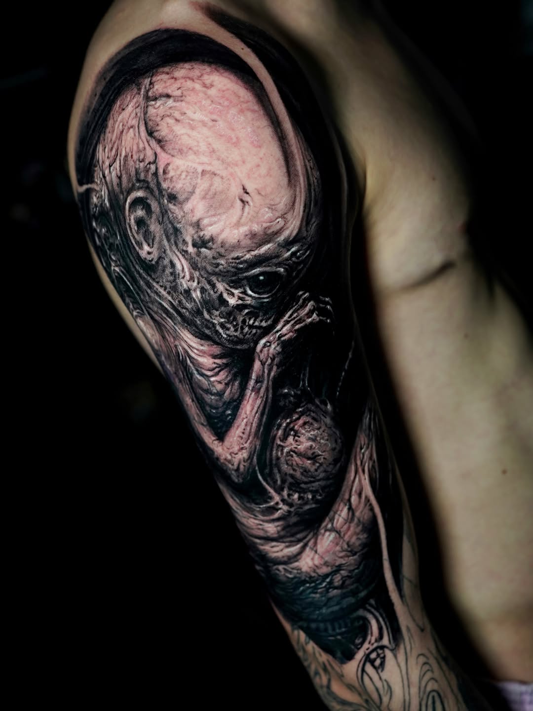 Tattoo by @roman_hide — realism, dark_realism