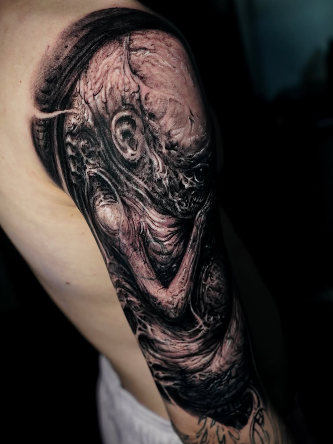 Tattoo by @roman_hide — realism, dark_realism