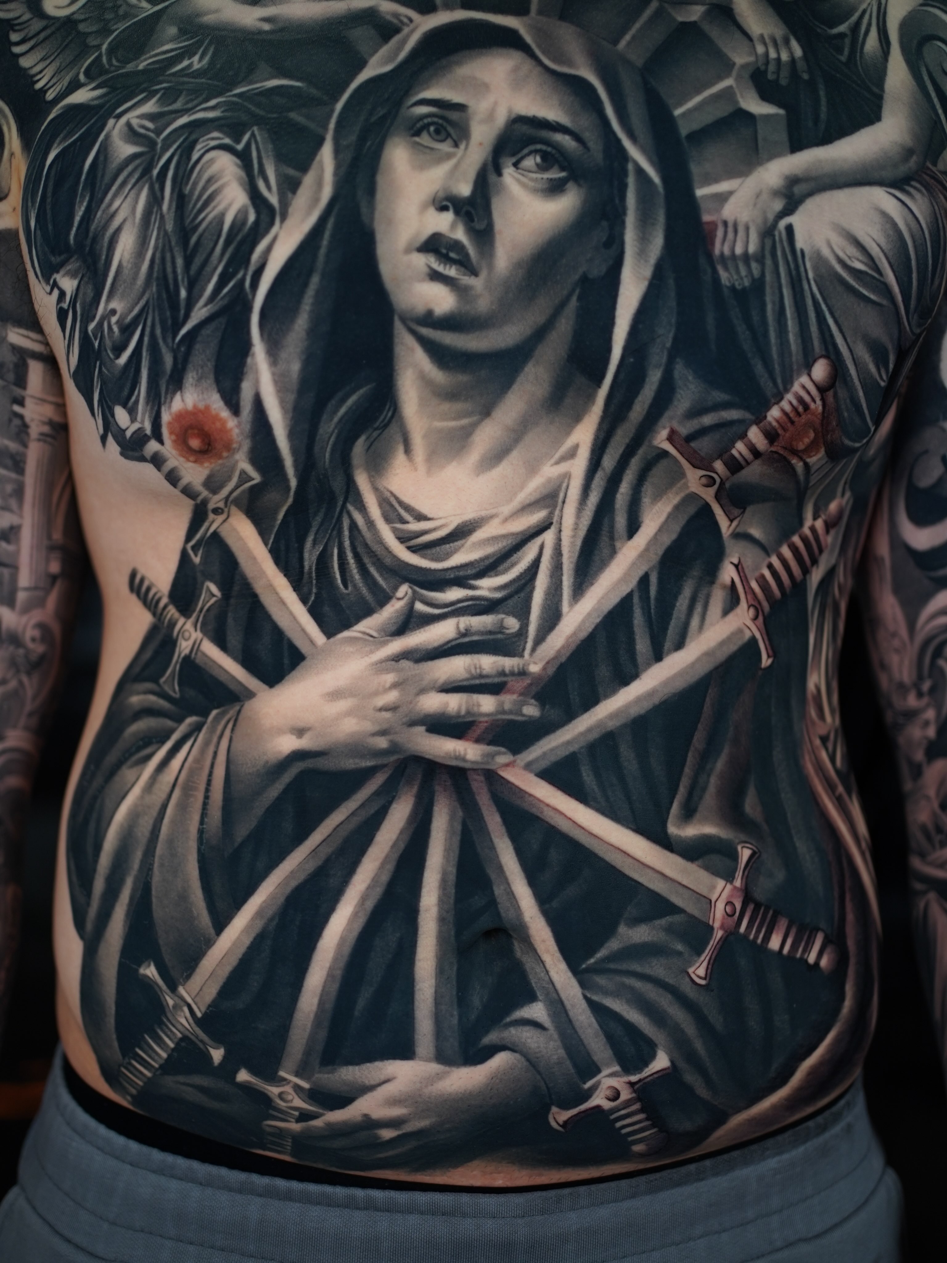 Tattoo by @fabio_tattooartist — realism, dark_realism
