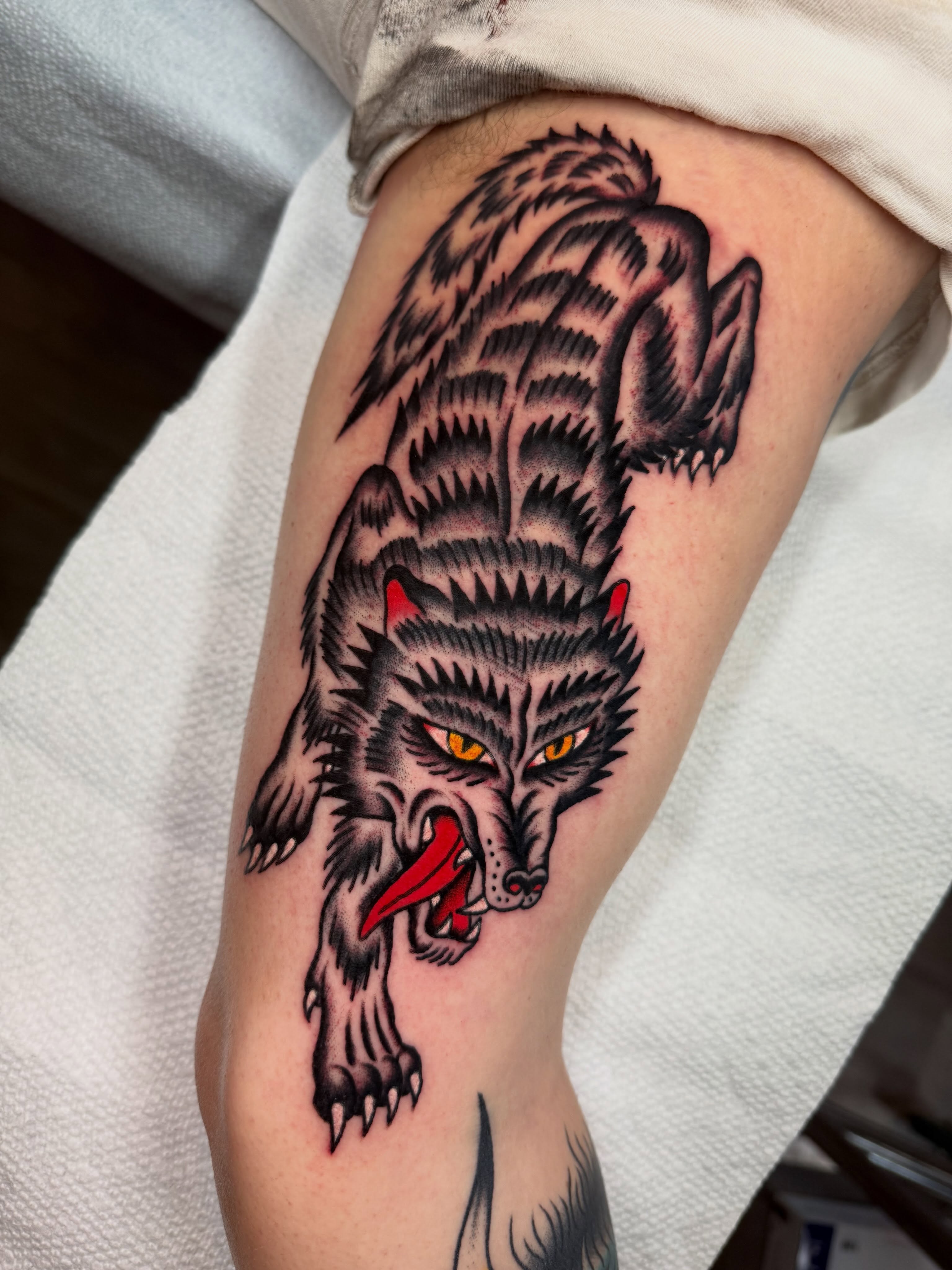 Tattoo by @huero_culero — black_and_grey