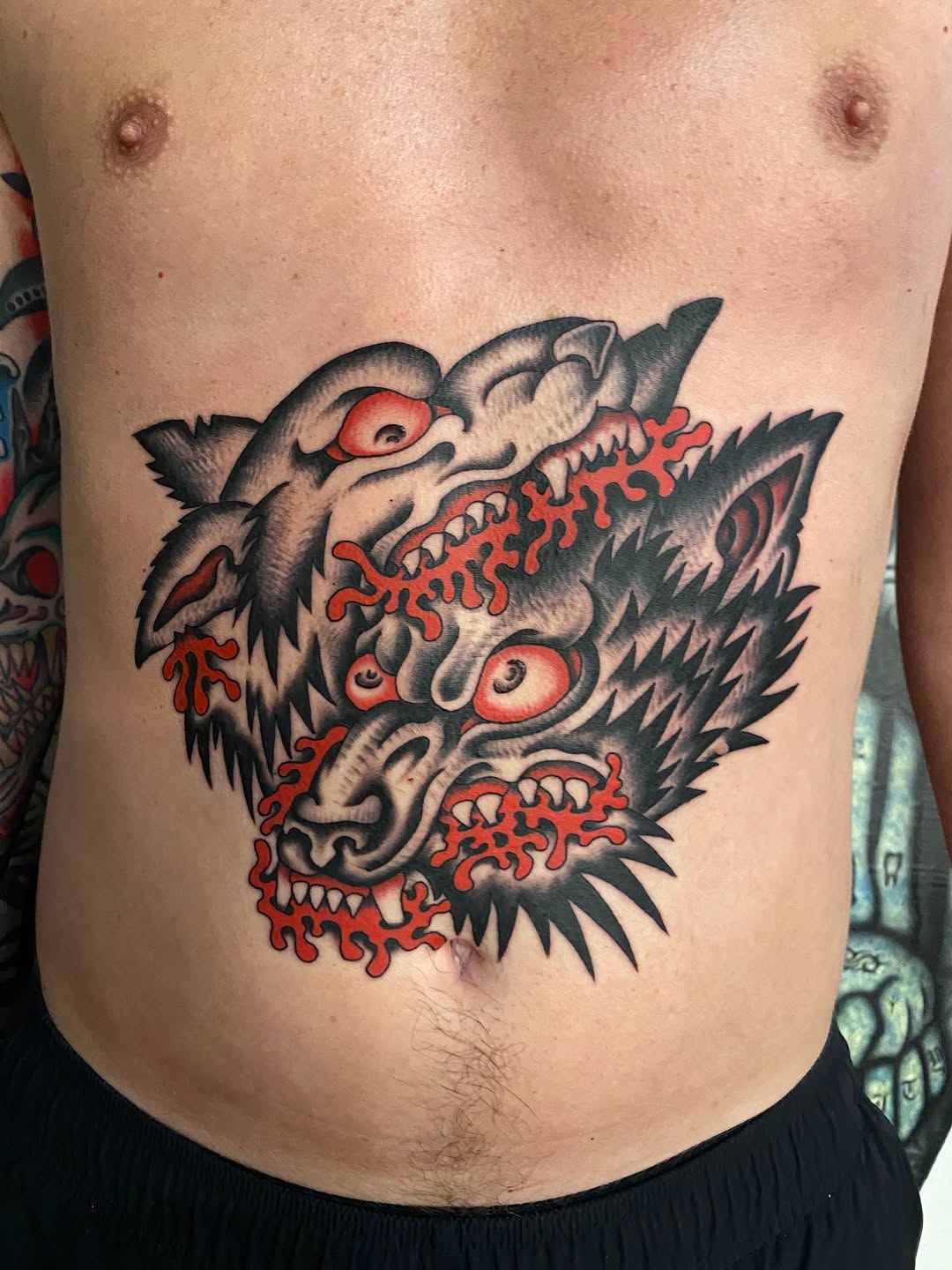 Tattoo by @sean_drennen — american_traditional, neo_traditional
