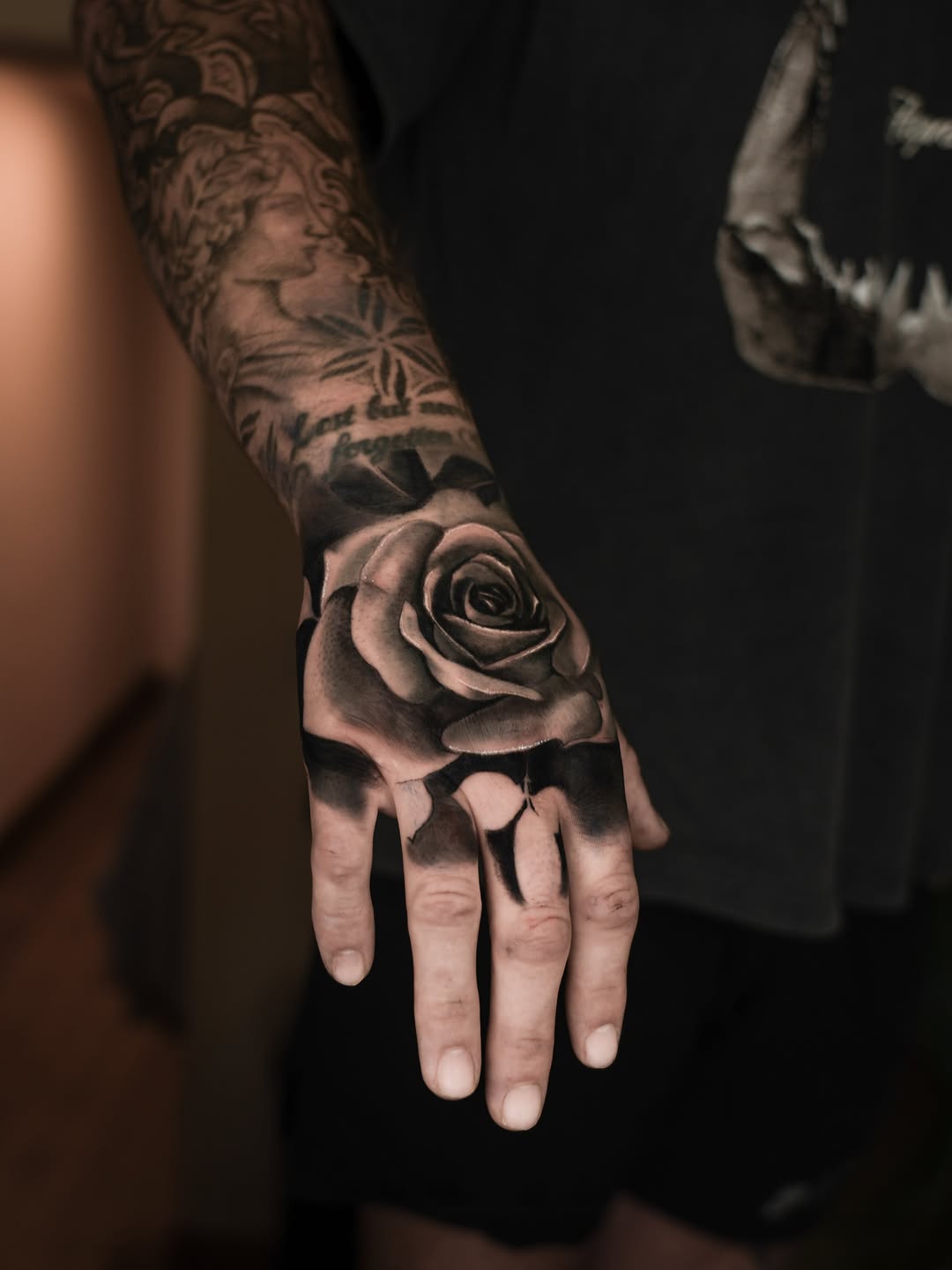 Tattoo by @aistetattoo — realism, black_and_grey