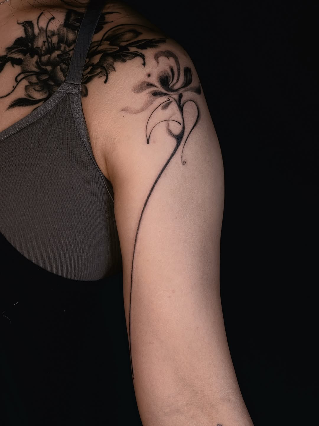 Tattoo by @maimaitatt — fine_line, black_and_grey