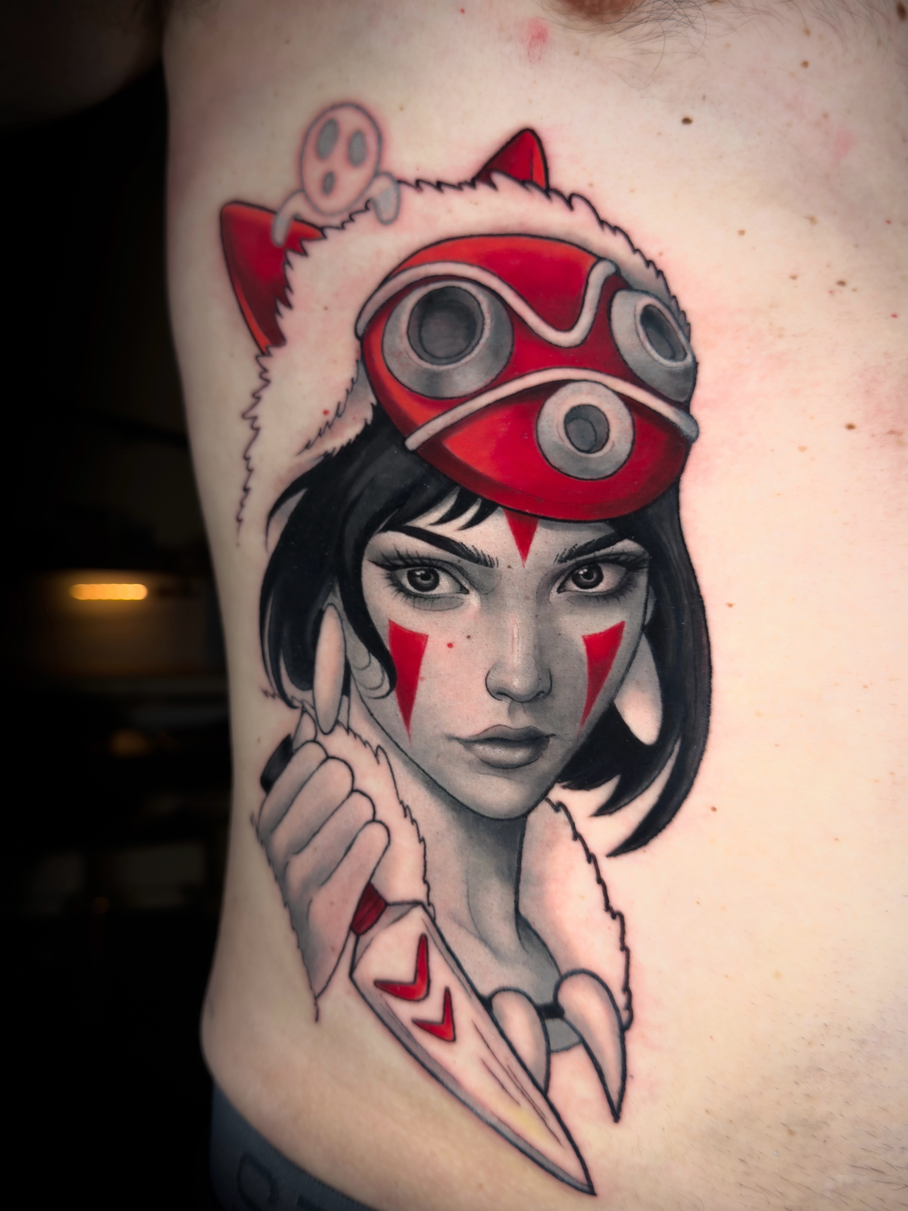 Tattoo by @meeksart — anime, realism