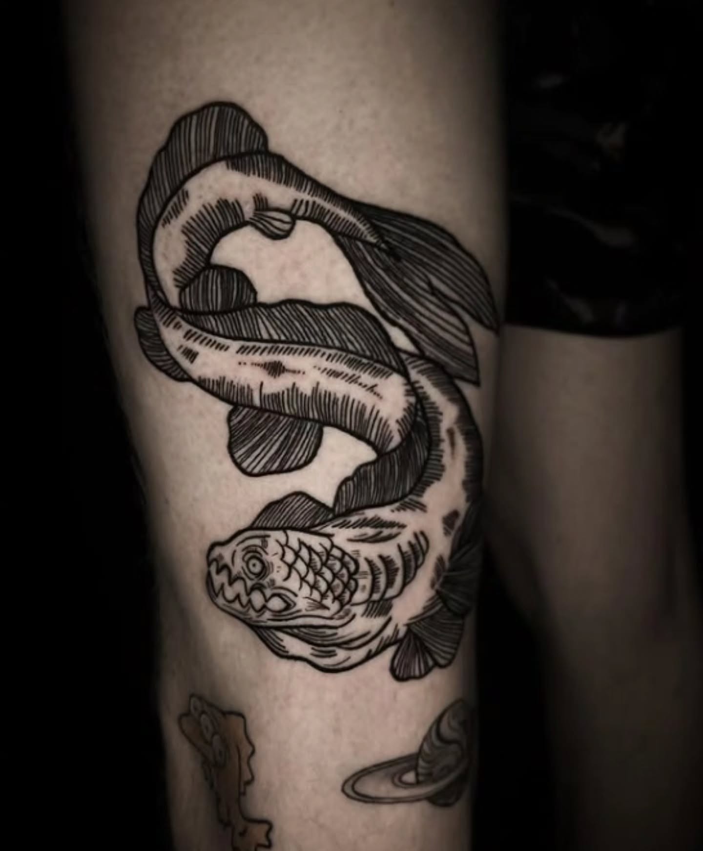 Tattoo by @needle___wielder — black_and_grey