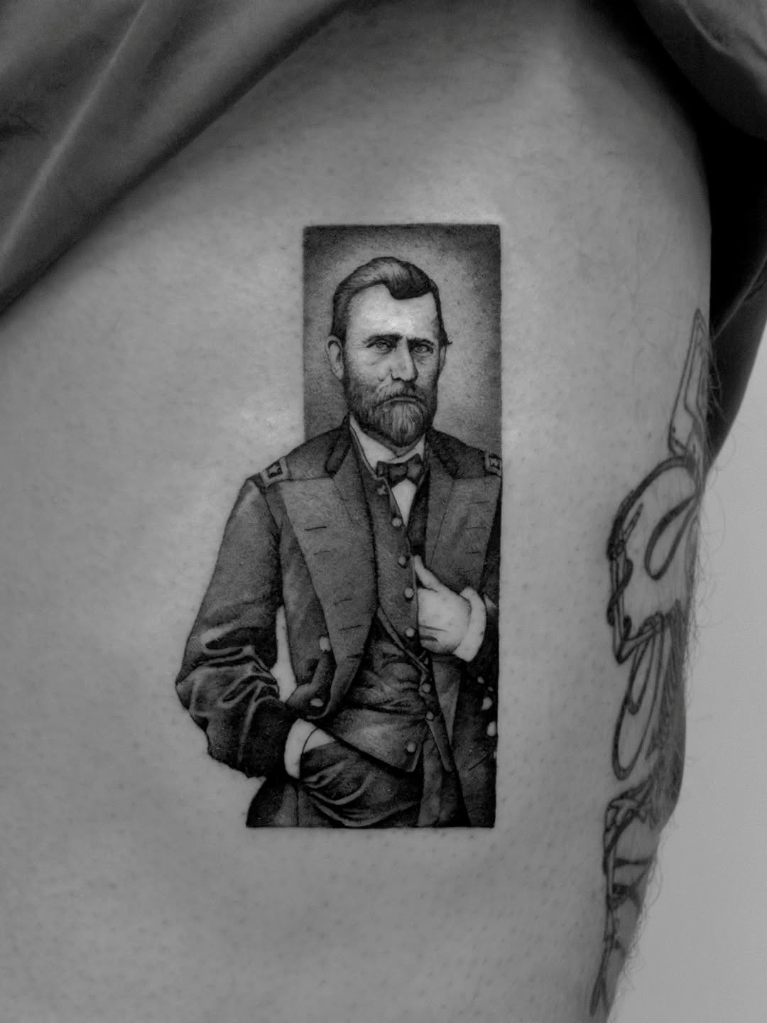 Tattoo by @henkotattooart — black_and_grey, realism