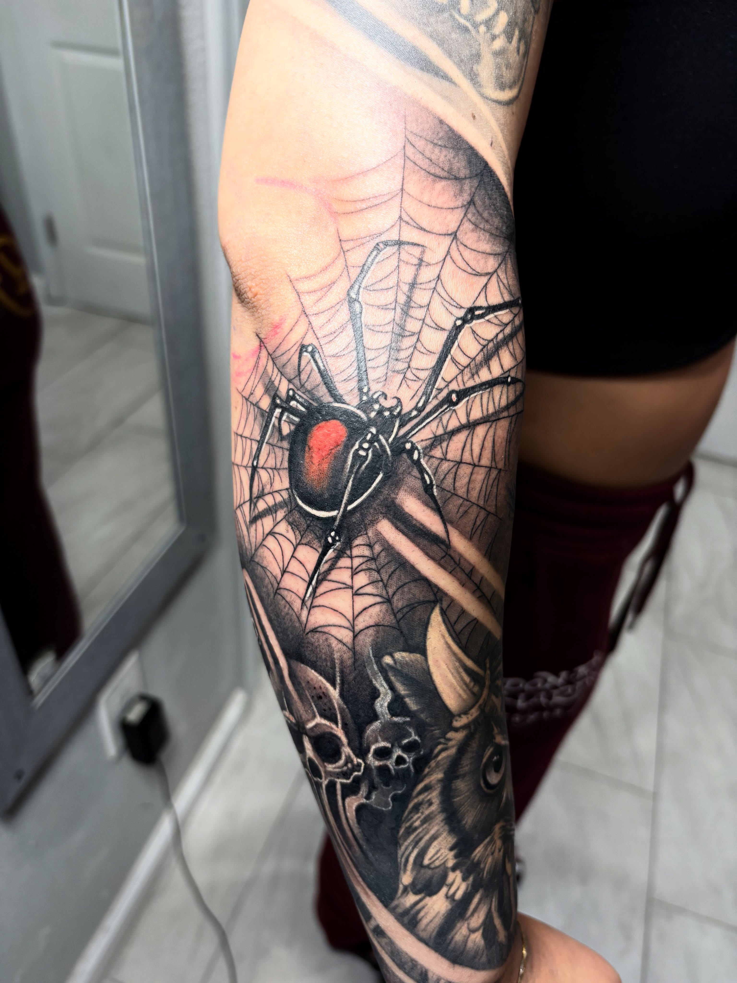 Tattoo by @juanliratattoos — realism, dark_realism