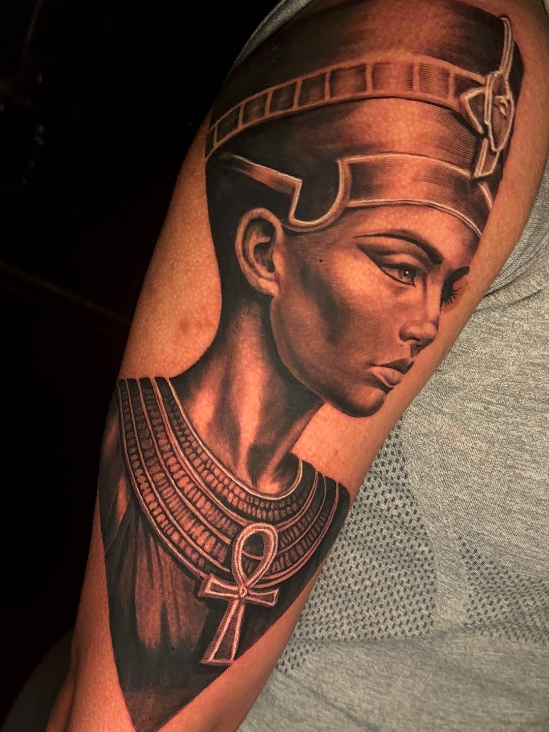 Tattoo by @svetlanatattoos — realism, black_and_grey