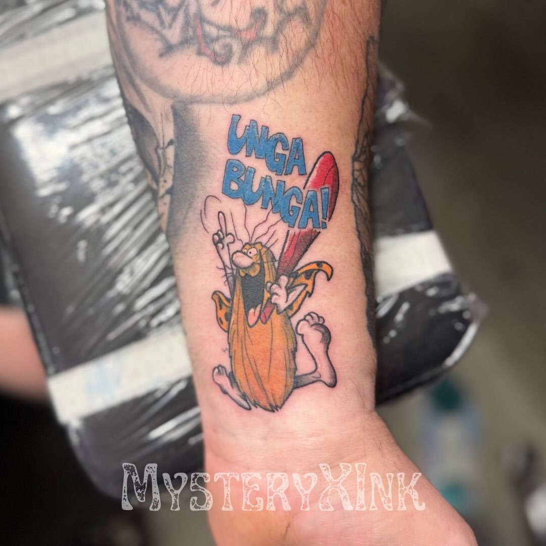 Tattoo by @mysteryxink — illustrative
