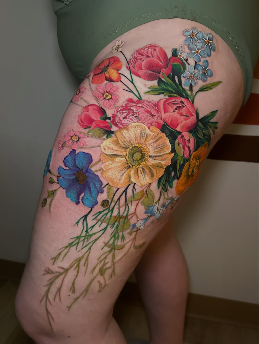 Tattoo by @tattooedbyles — realism, watercolor
