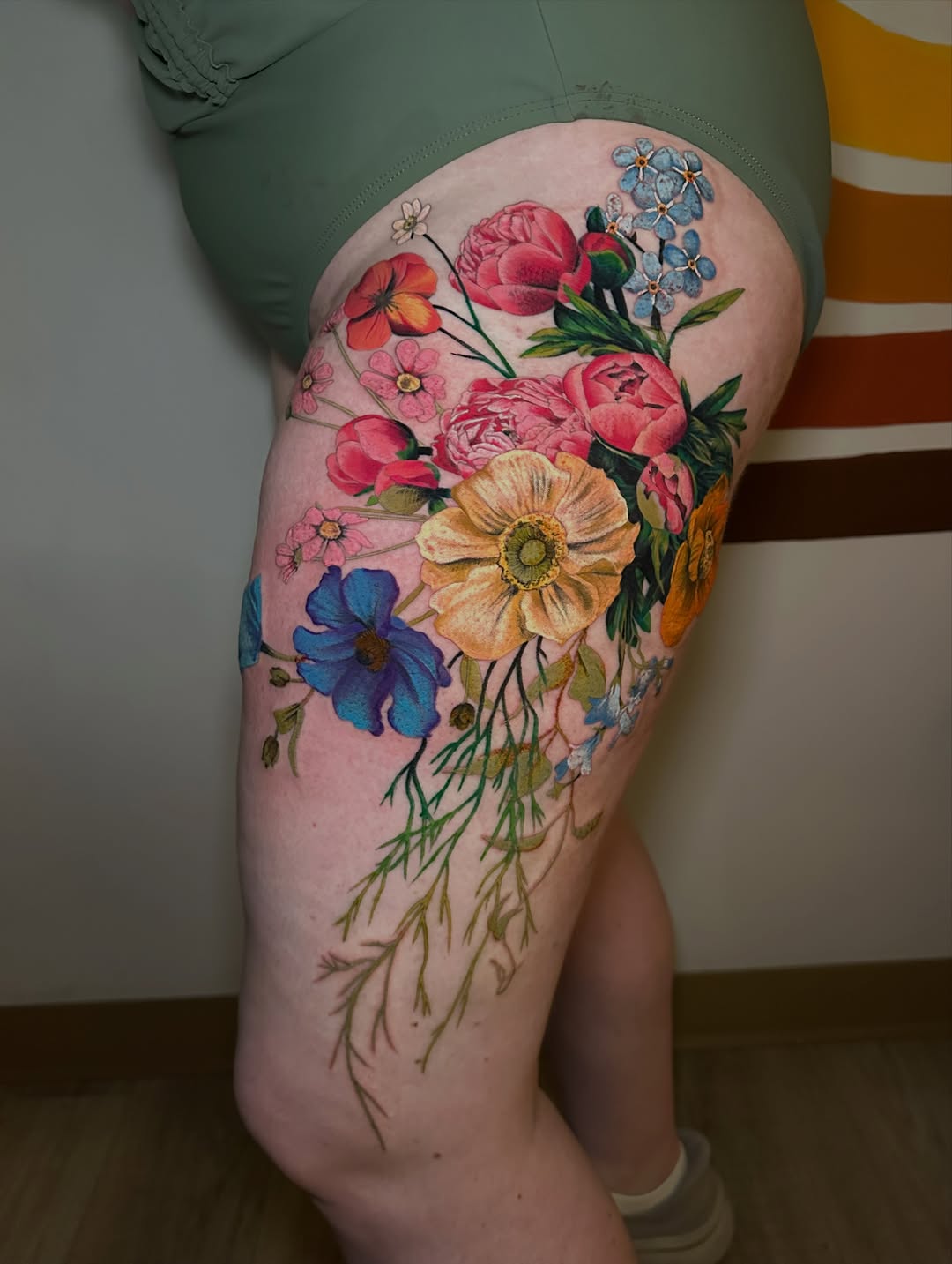 Tattoo by @tattooedbyles — realism, watercolor