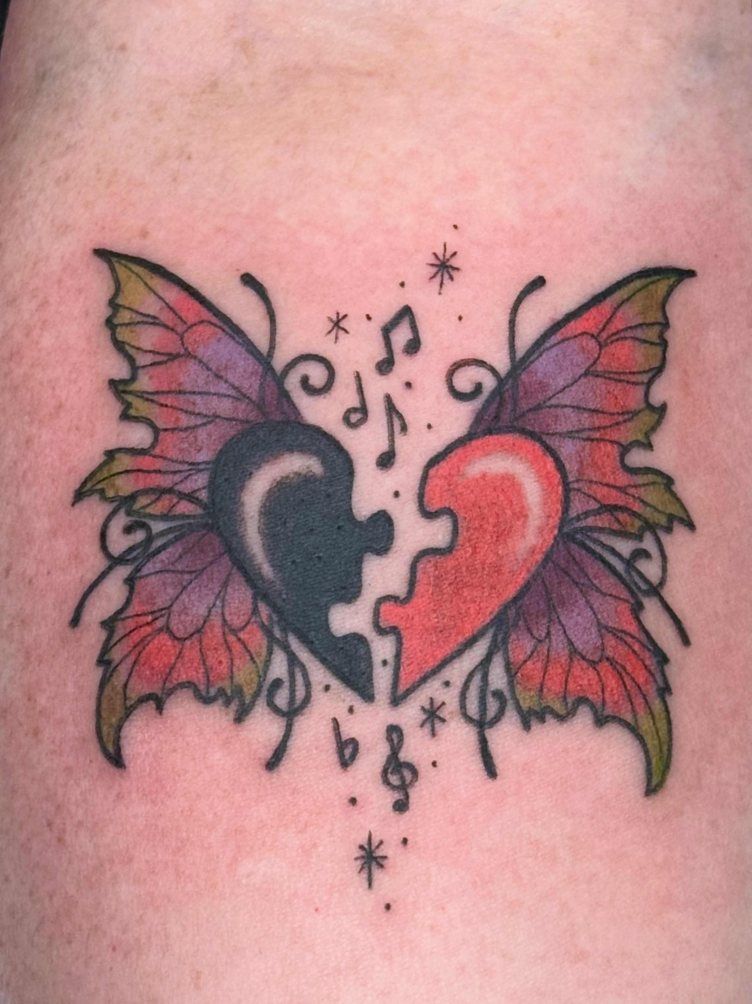 Tattoo by @timothykenee — american_traditional, dotwork