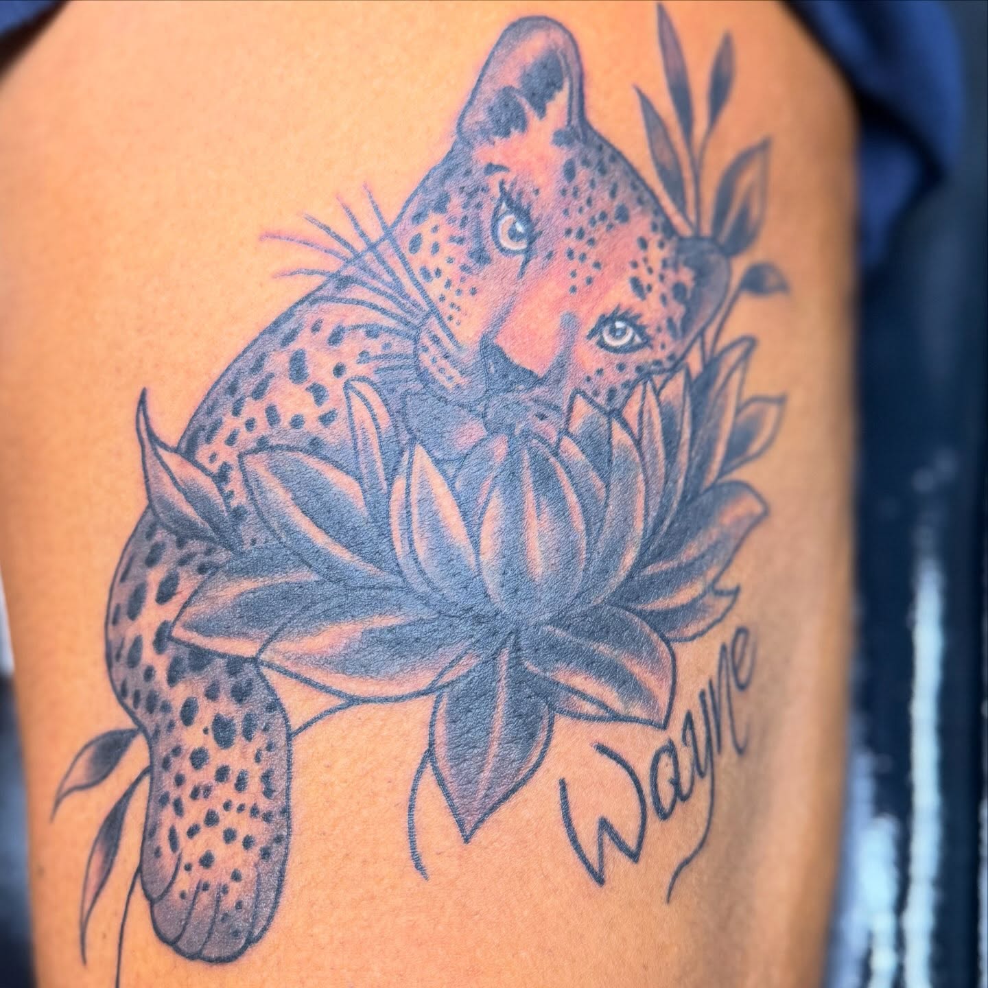 Tattoo by @ink_by_tyga — realism, dotwork