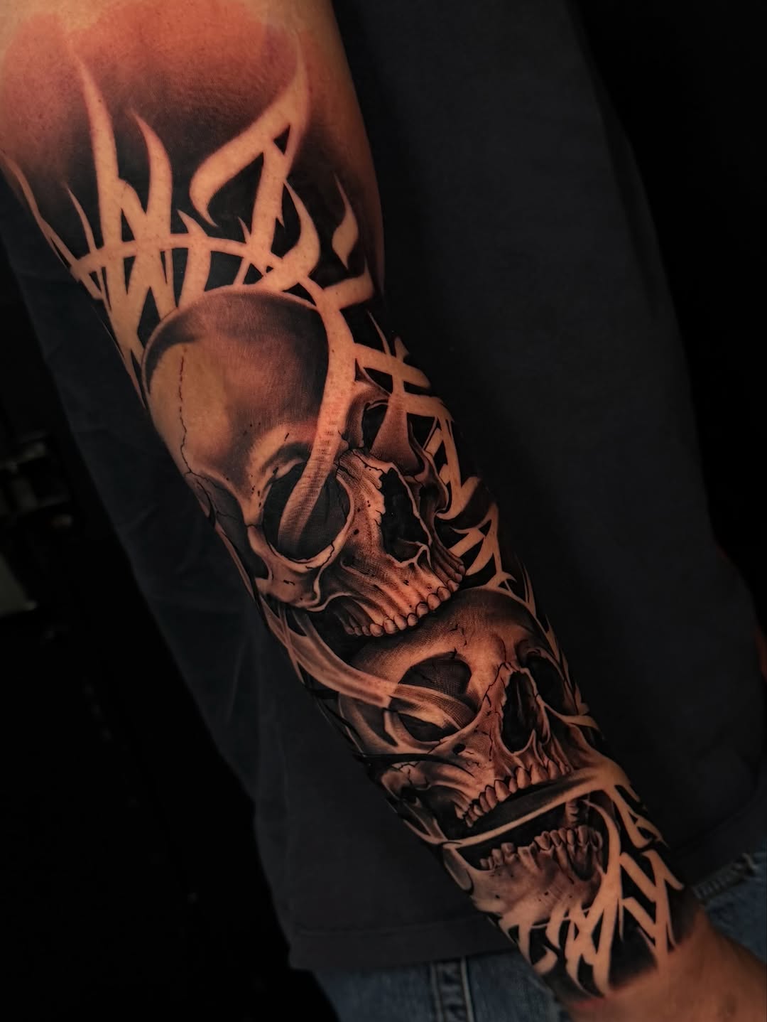 Tattoo by @arvay_tattoos — black_and_grey, realism