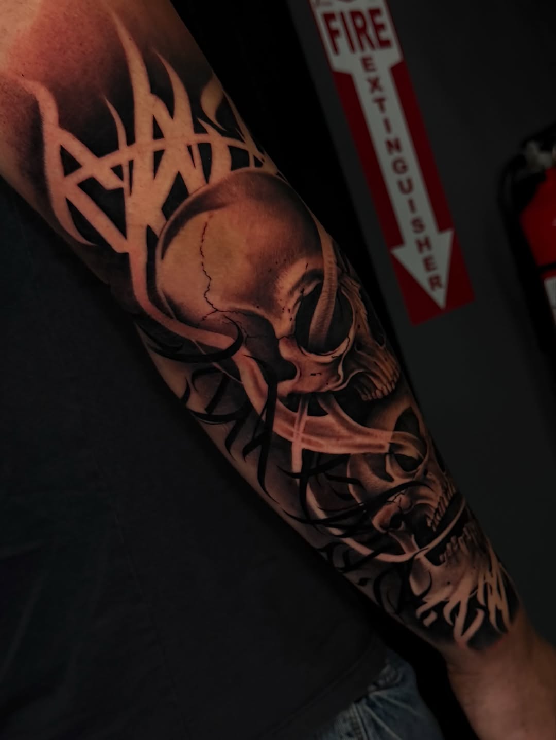 Tattoo by @arvay_tattoos — realism, black_and_grey