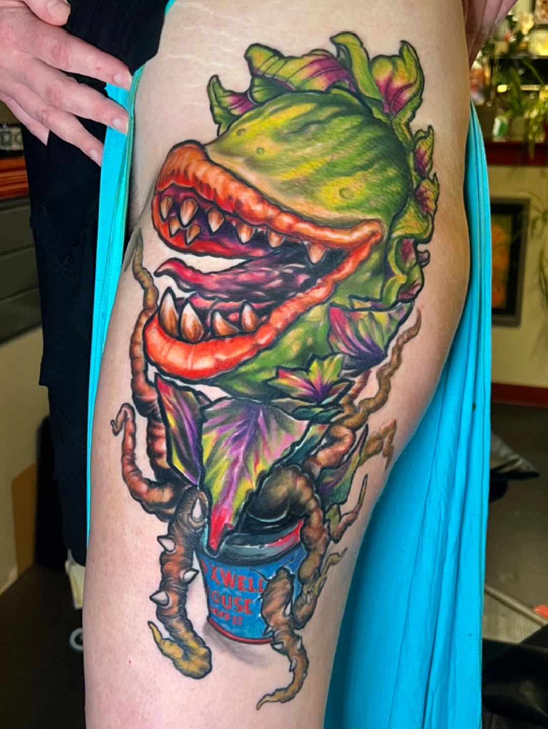 Tattoo by @joshgreentattoo — new_school, realism