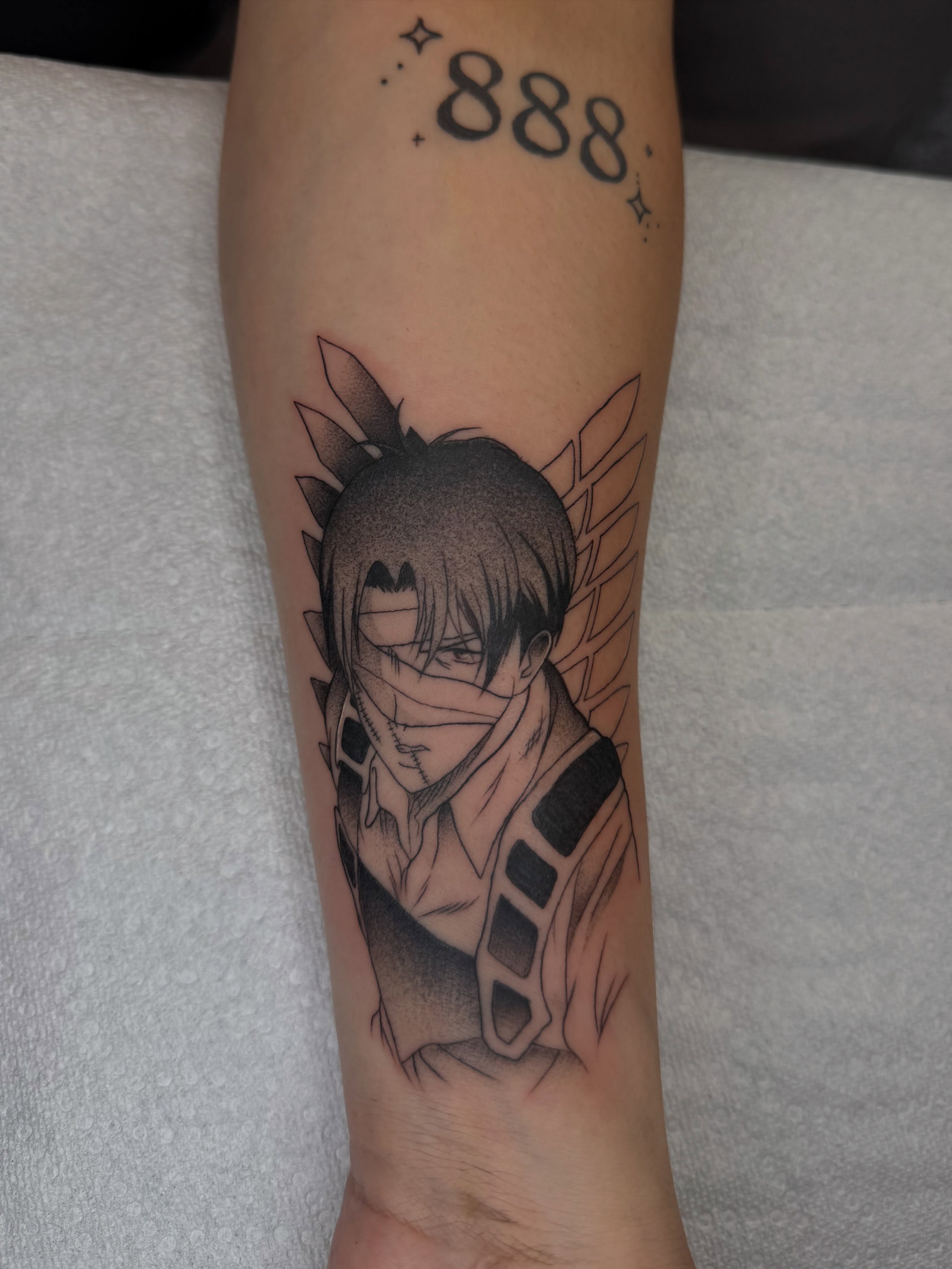Tattoo by @officialdrayaartink — anime