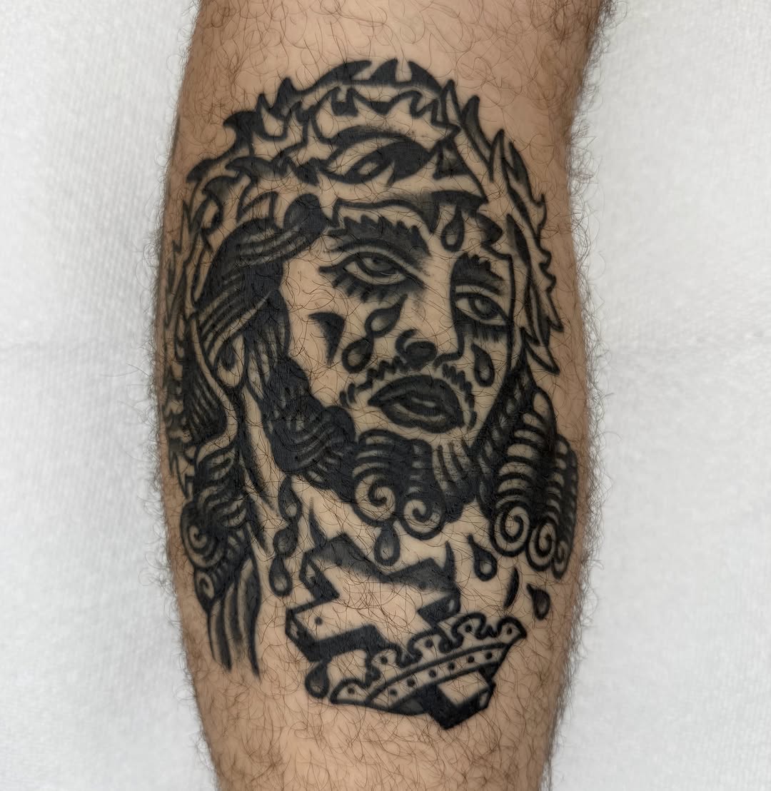 Tattoo by @idontplayboi — black_and_grey
