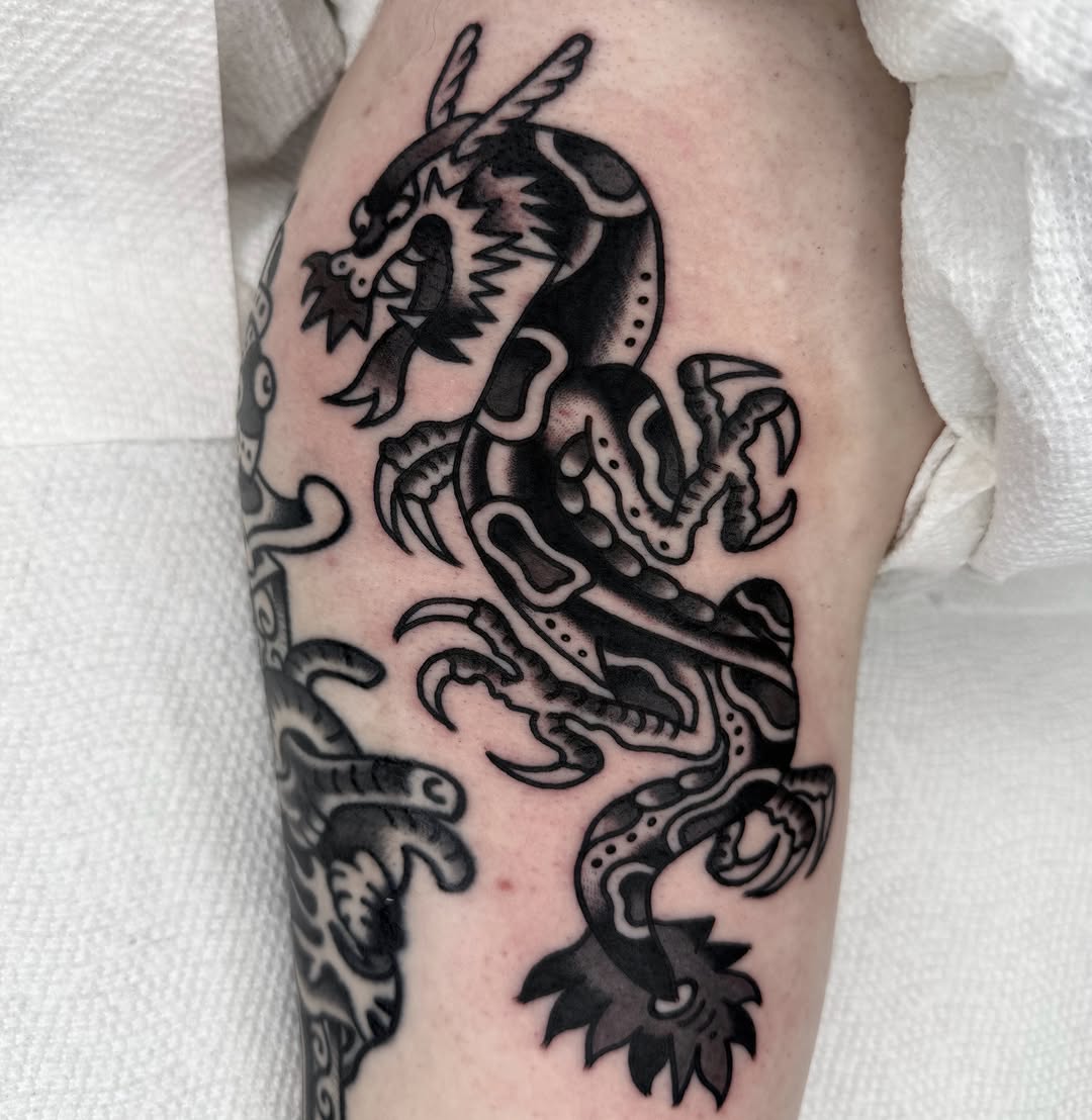 Tattoo by @idontplayboi — black_and_grey