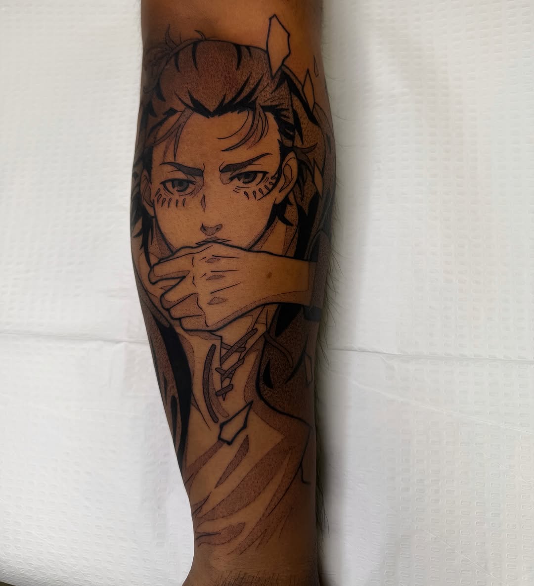 Tattoo by @z__tattoos — anime