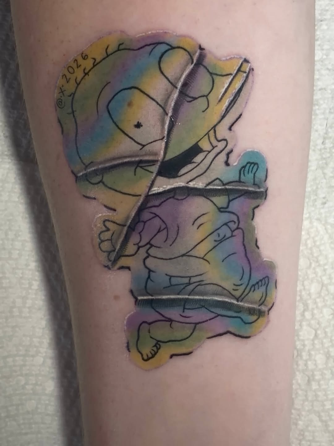 Tattoo by @exzavior__ โ new_school, illustrative