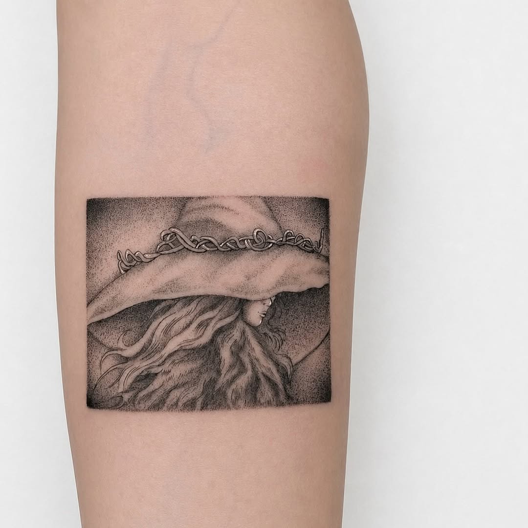 Tattoo by @jonny_elliott_phx β dotwork, realism