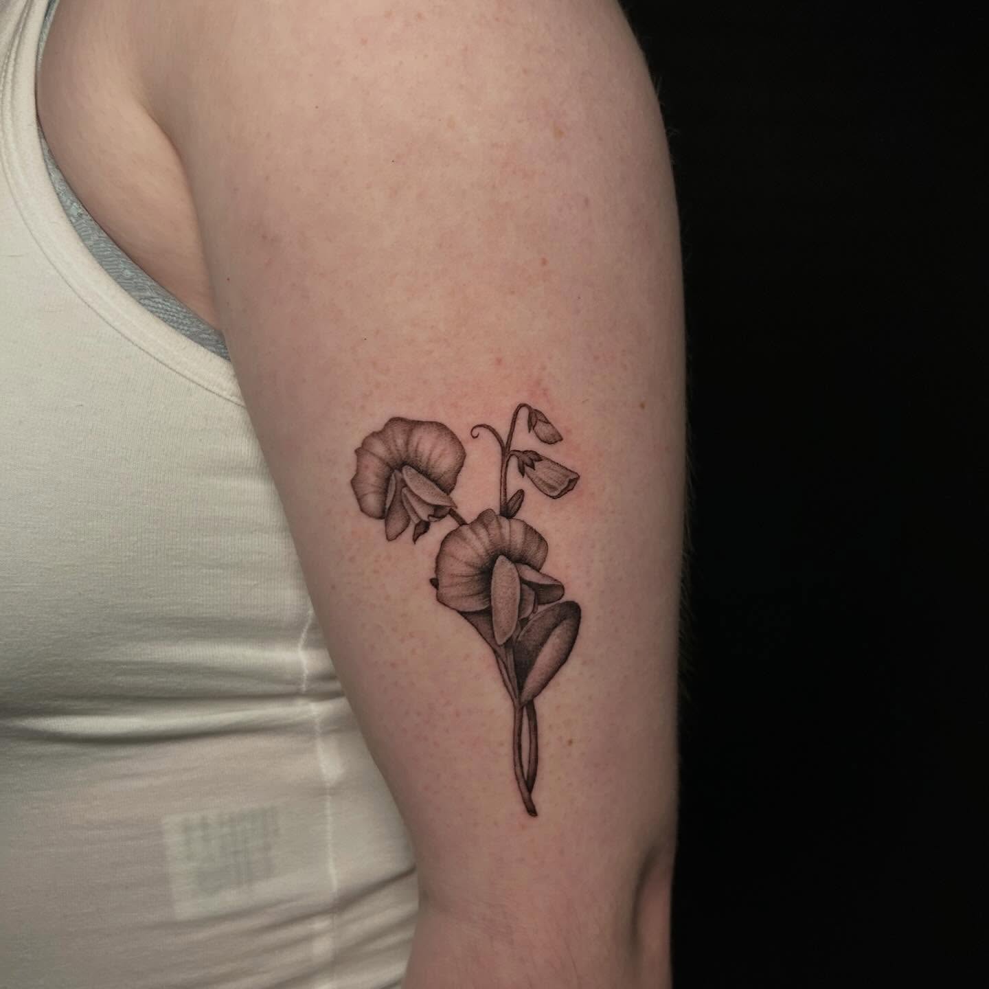 Tattoo by @ladh_tattoos — black_and_grey