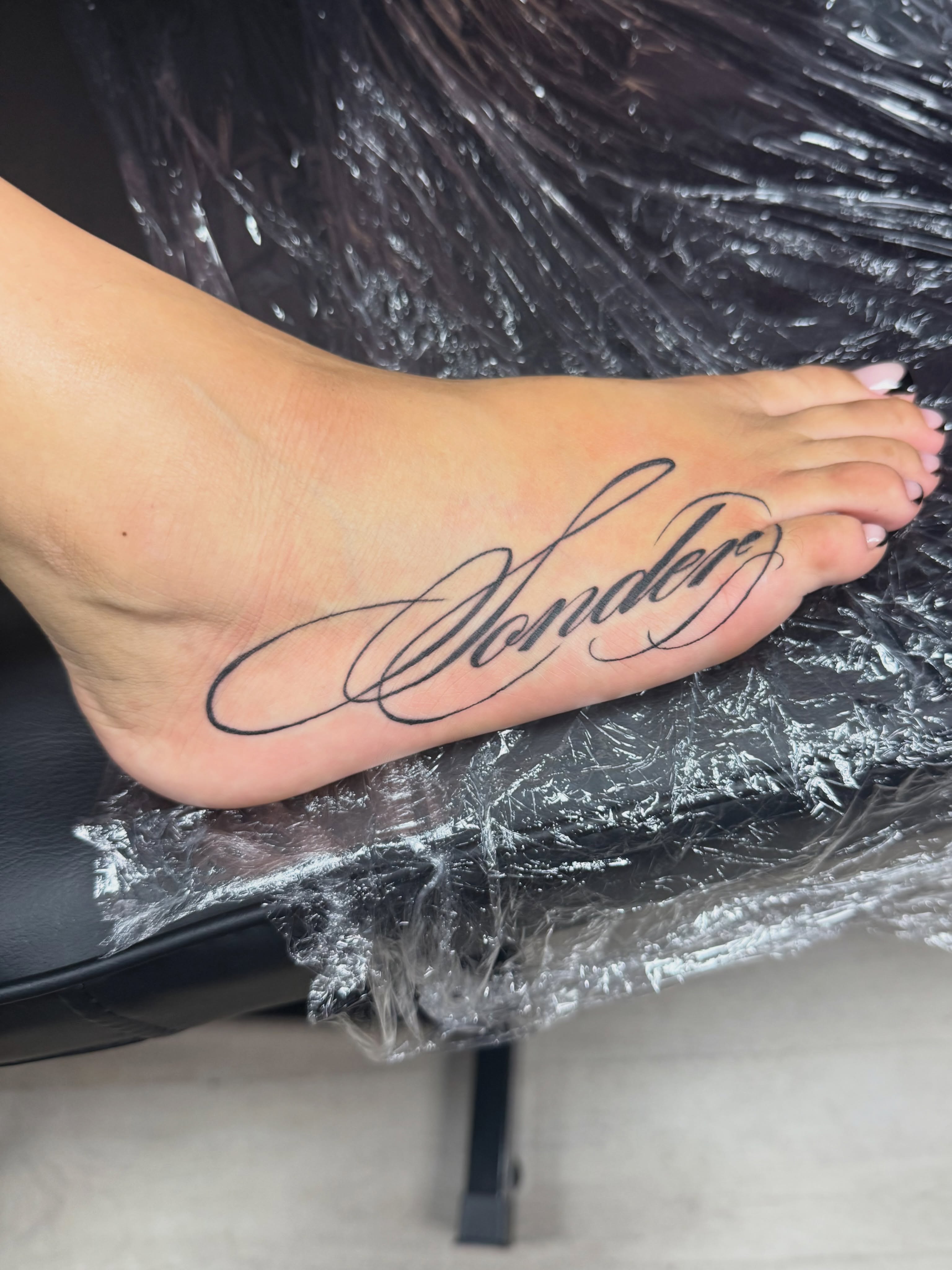 Tattoo by @babytattzz — lettering_script