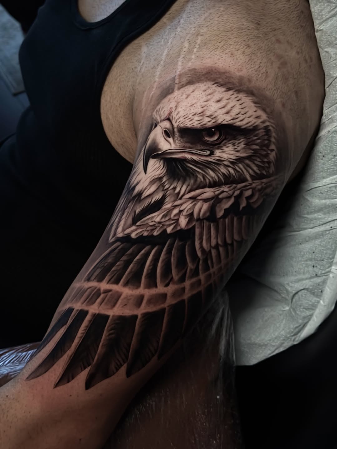 Tattoo by @irena.tattooing — realism, black_and_grey
