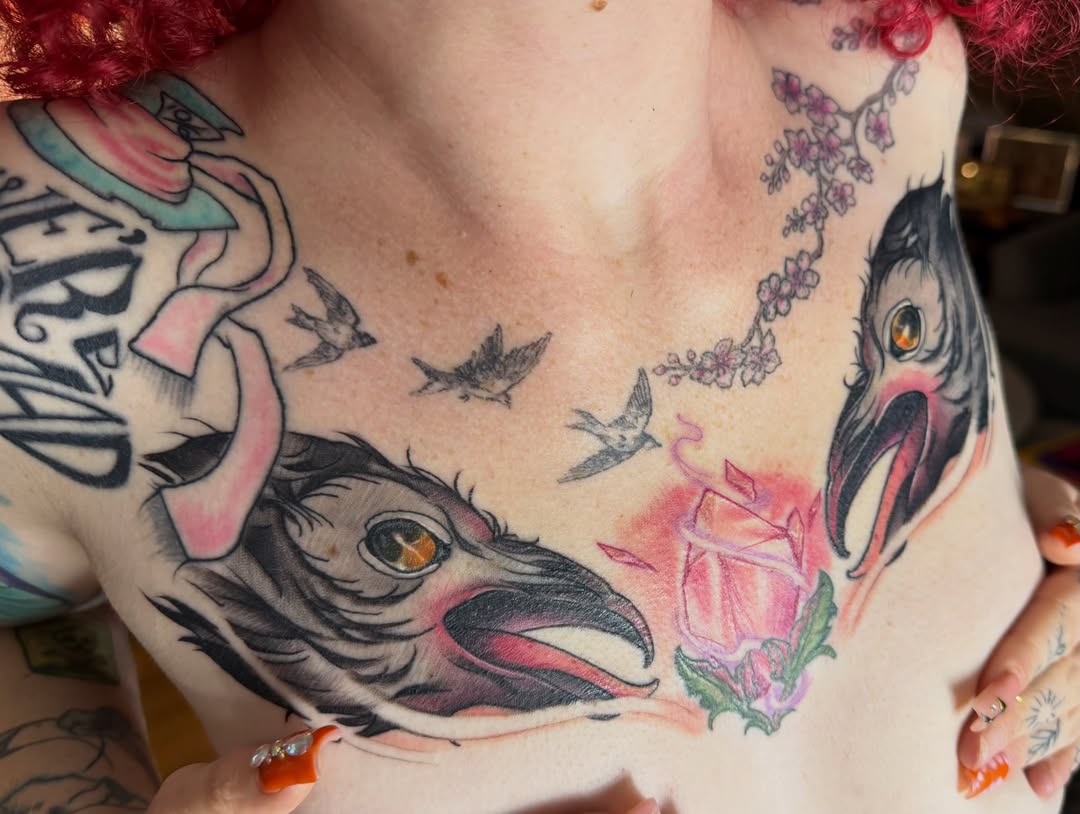 Tattoo by @murbees.designs — american_traditional, black_and_grey
