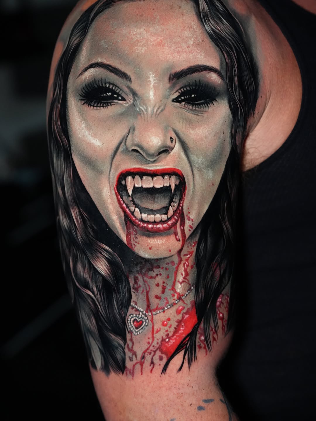 Tattoo by @j2k_tattoo_ — realism, dark_realism