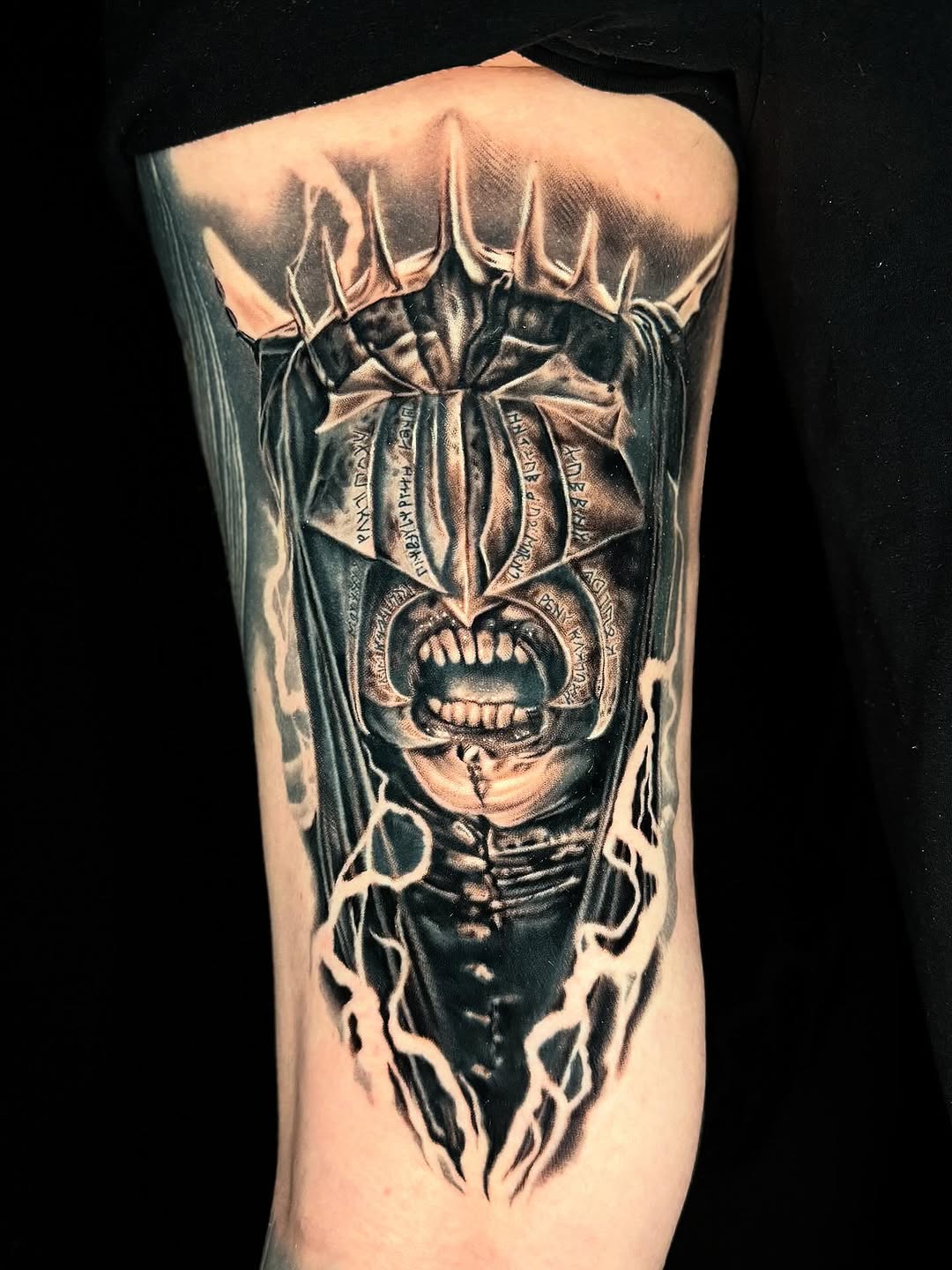 Tattoo by @jwells_tattoos — realism, black_and_grey