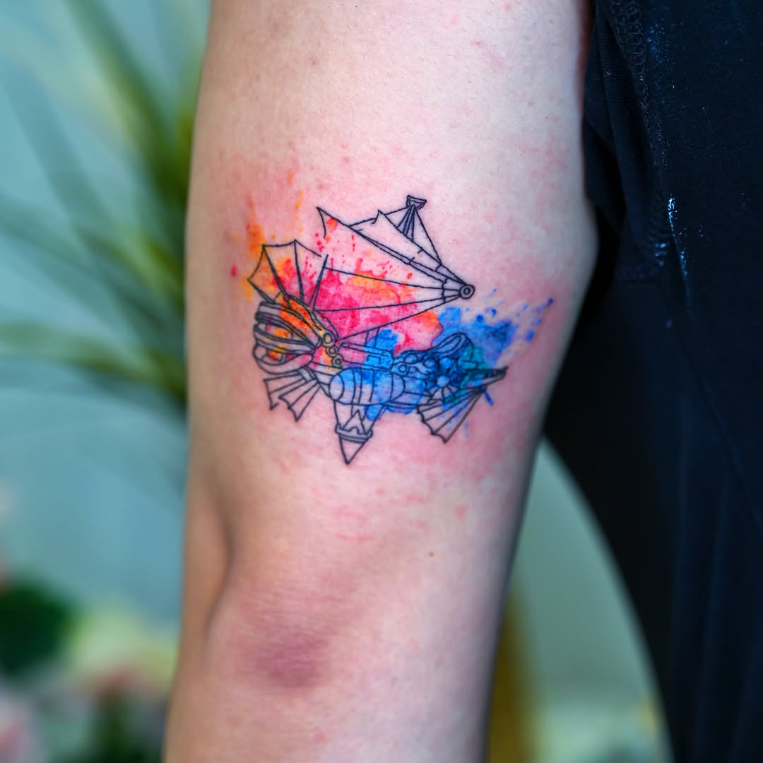 Tattoo by @tattooist_urban — watercolor