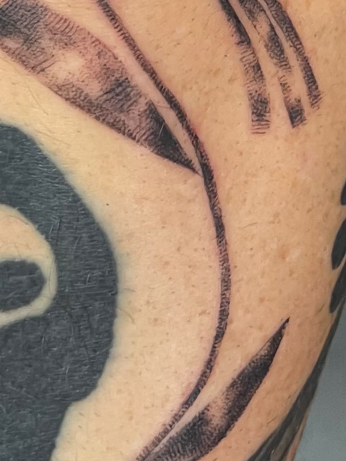Tattoo by @_____smalt__ — black_and_grey