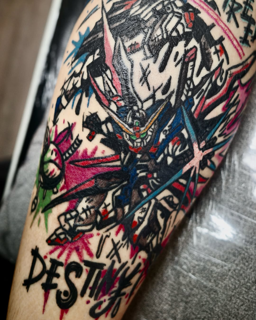 Tattoo by @takuu_tattoo — anime
