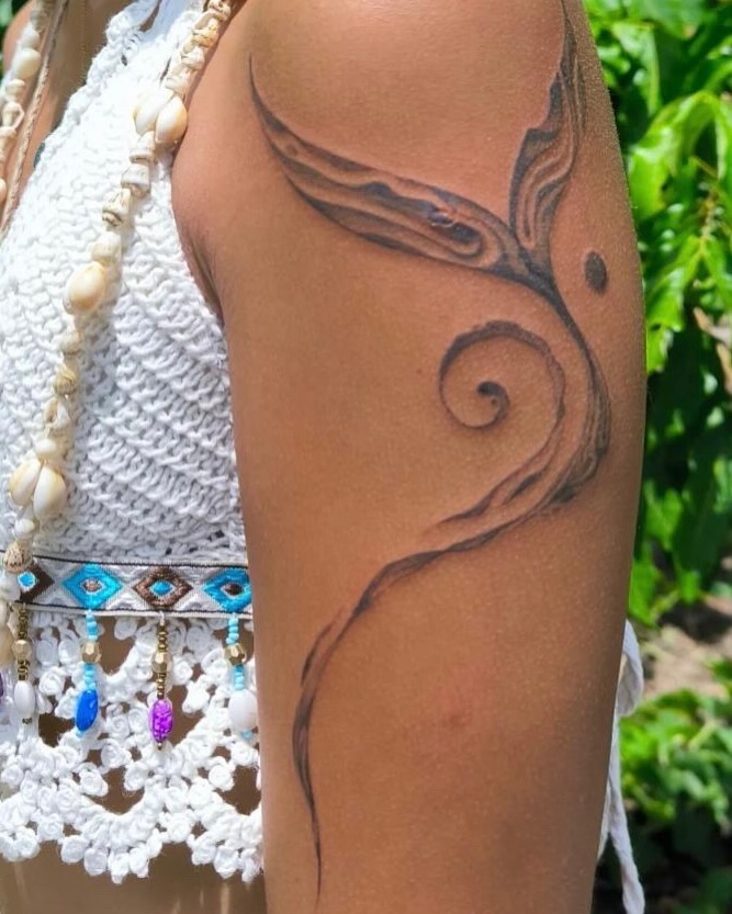 Tattoo by @blauinks โ fine_line, black_and_grey