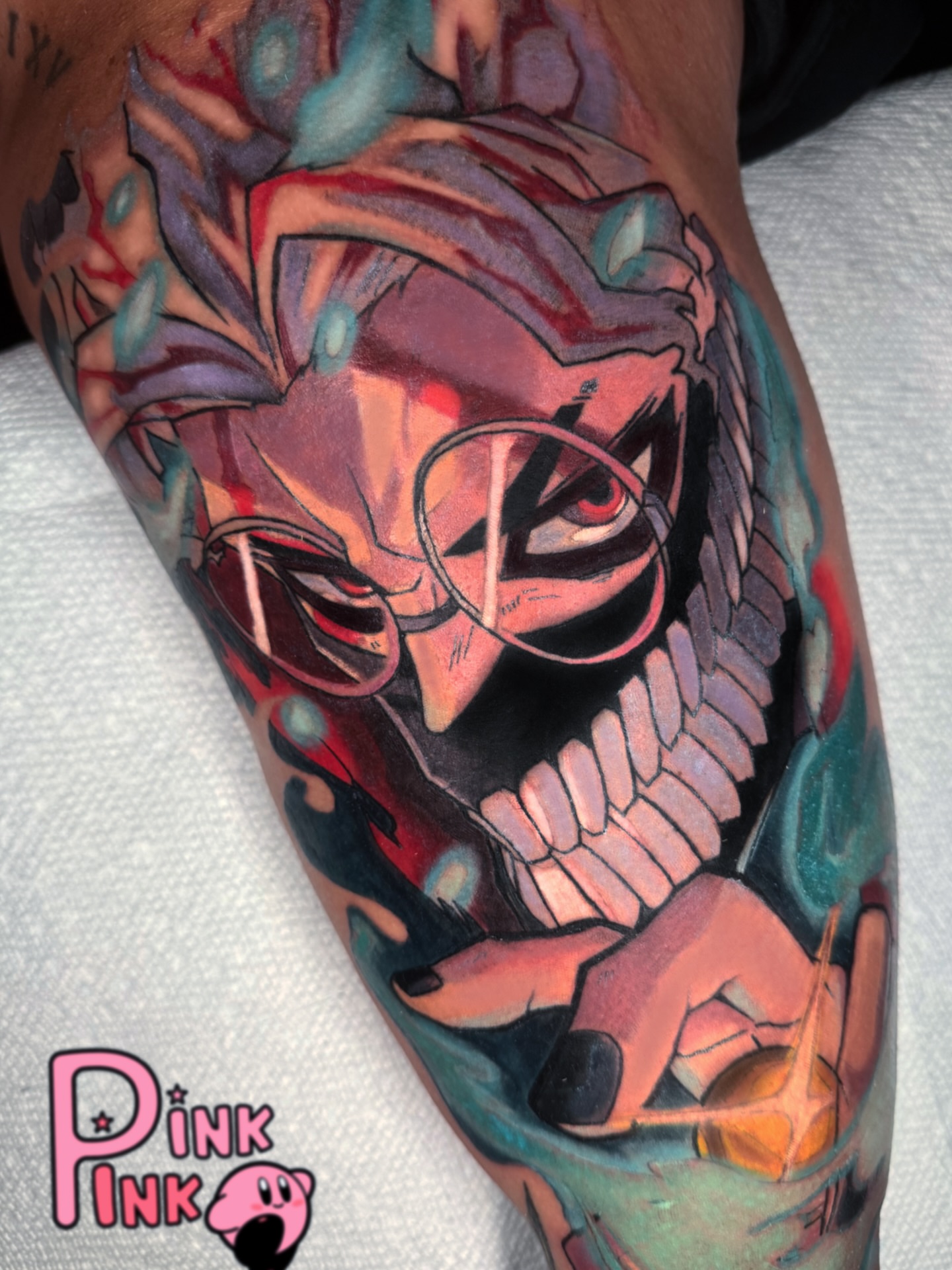 Tattoo by @pinkink11 — anime