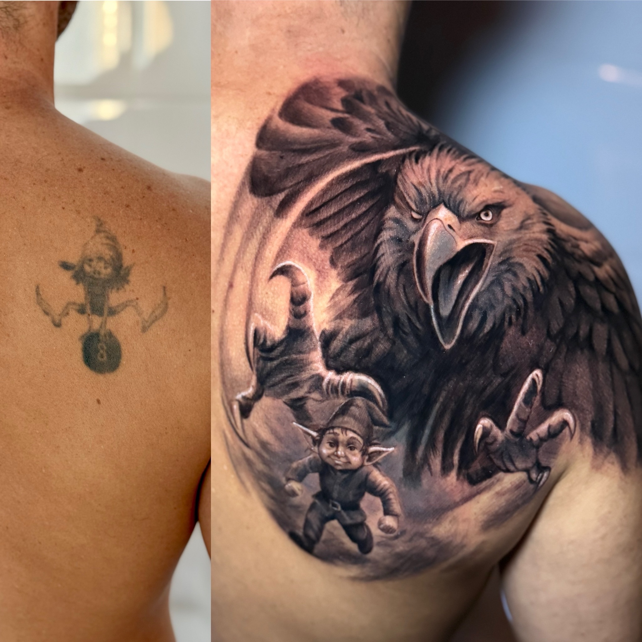 Tattoo by @morgansototattoo — realism, dark_realism