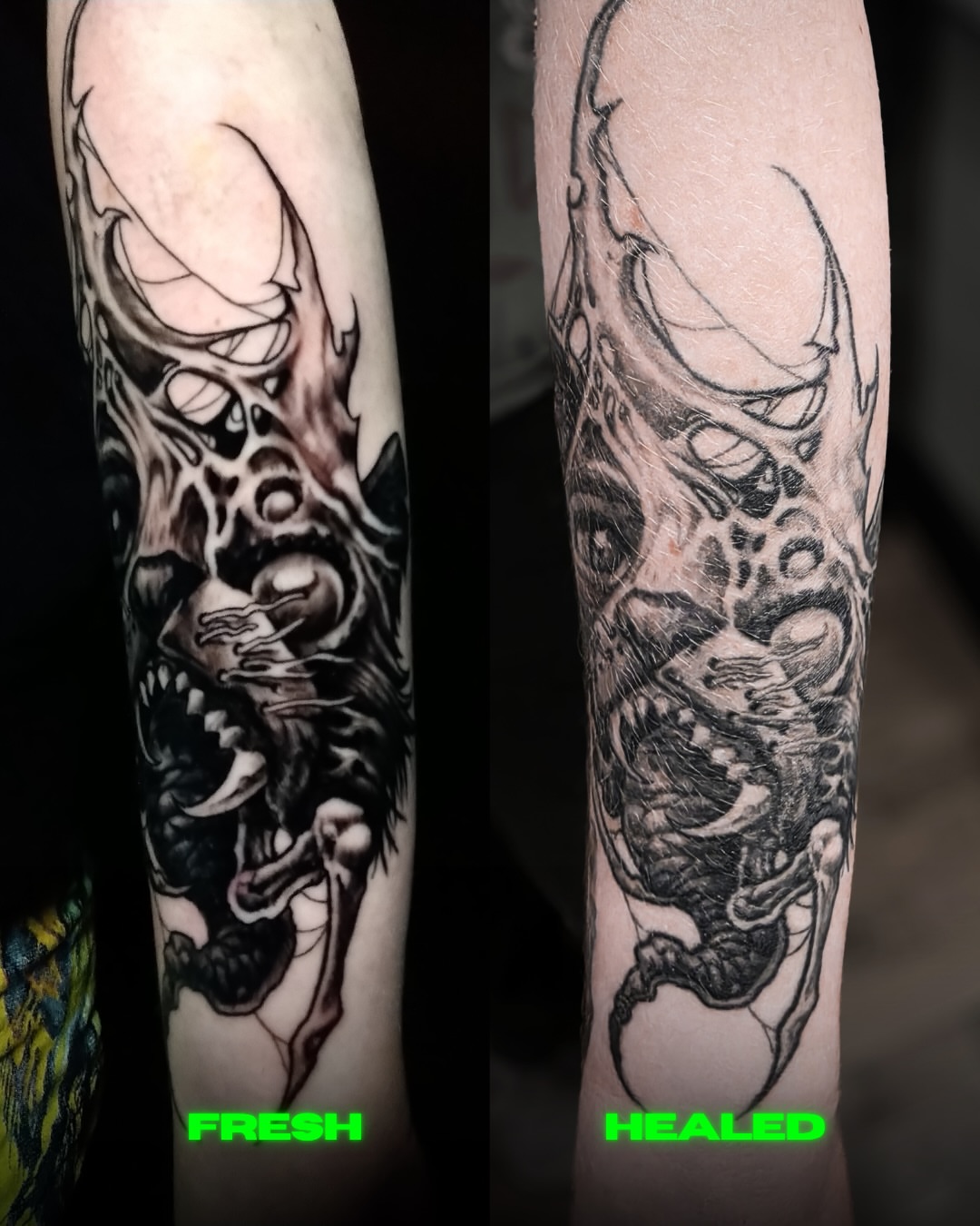 Tattoo by @crawlspace_tattoo — dark_realism