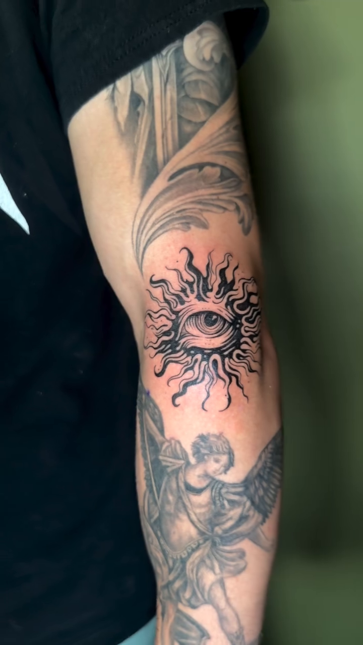 Tattoo by @sumsumtattoos — black_and_grey, realism