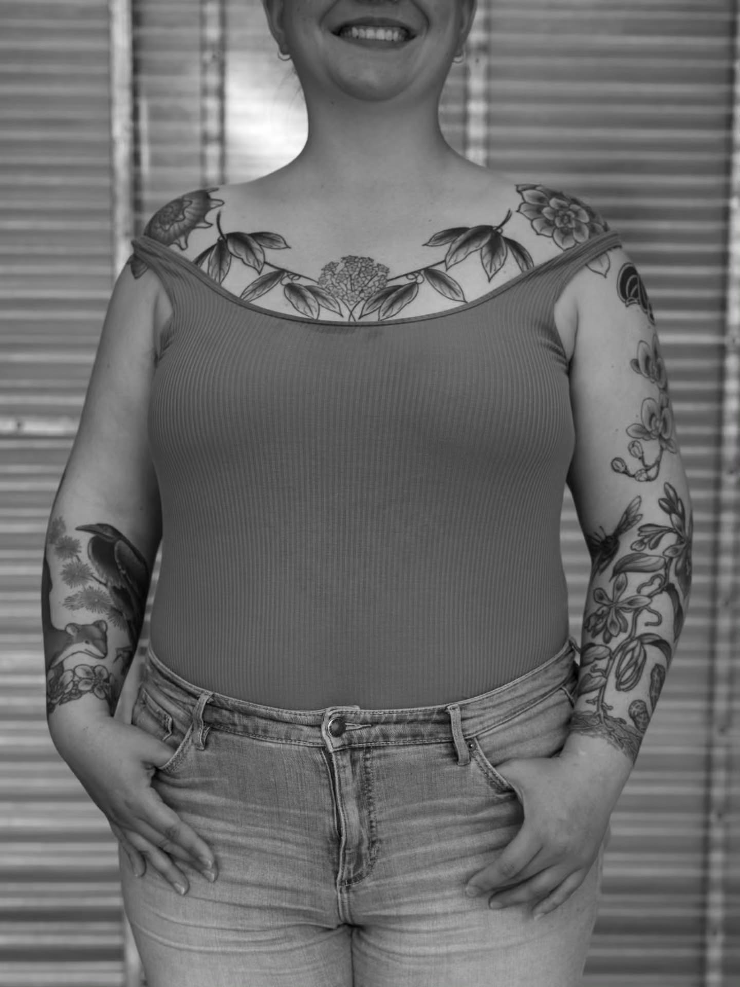 Tattoo by @bramadey — black_and_grey