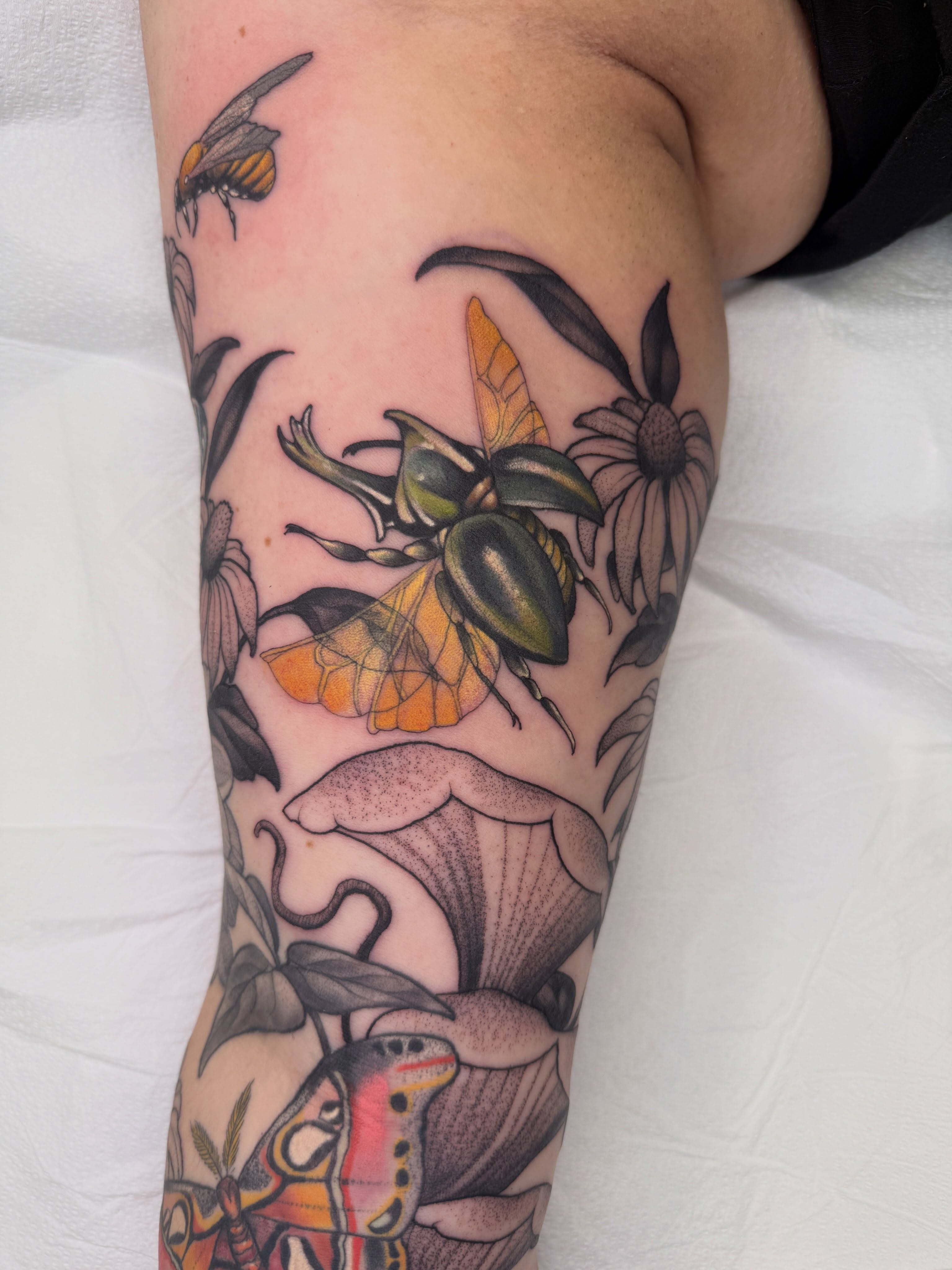 Tattoo by @attackofthe50footwoman — american_traditional, realism