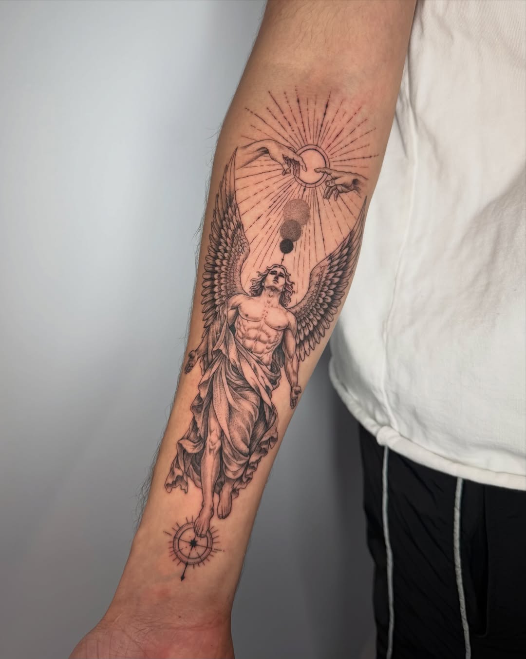 Tattoo by @pacifico_tattooink — black_and_grey, realism
