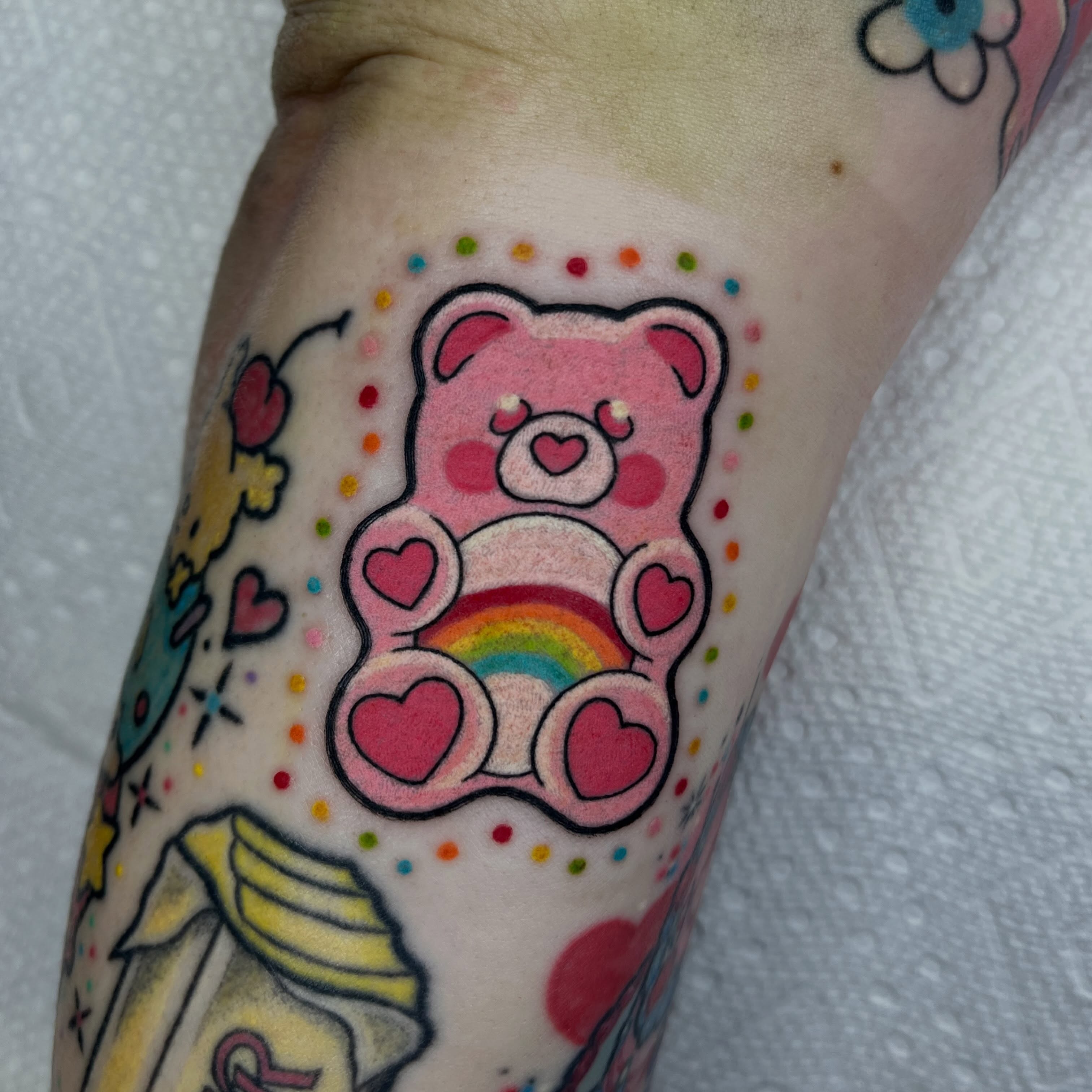 Tattoo by @stabbybrooks — dotwork