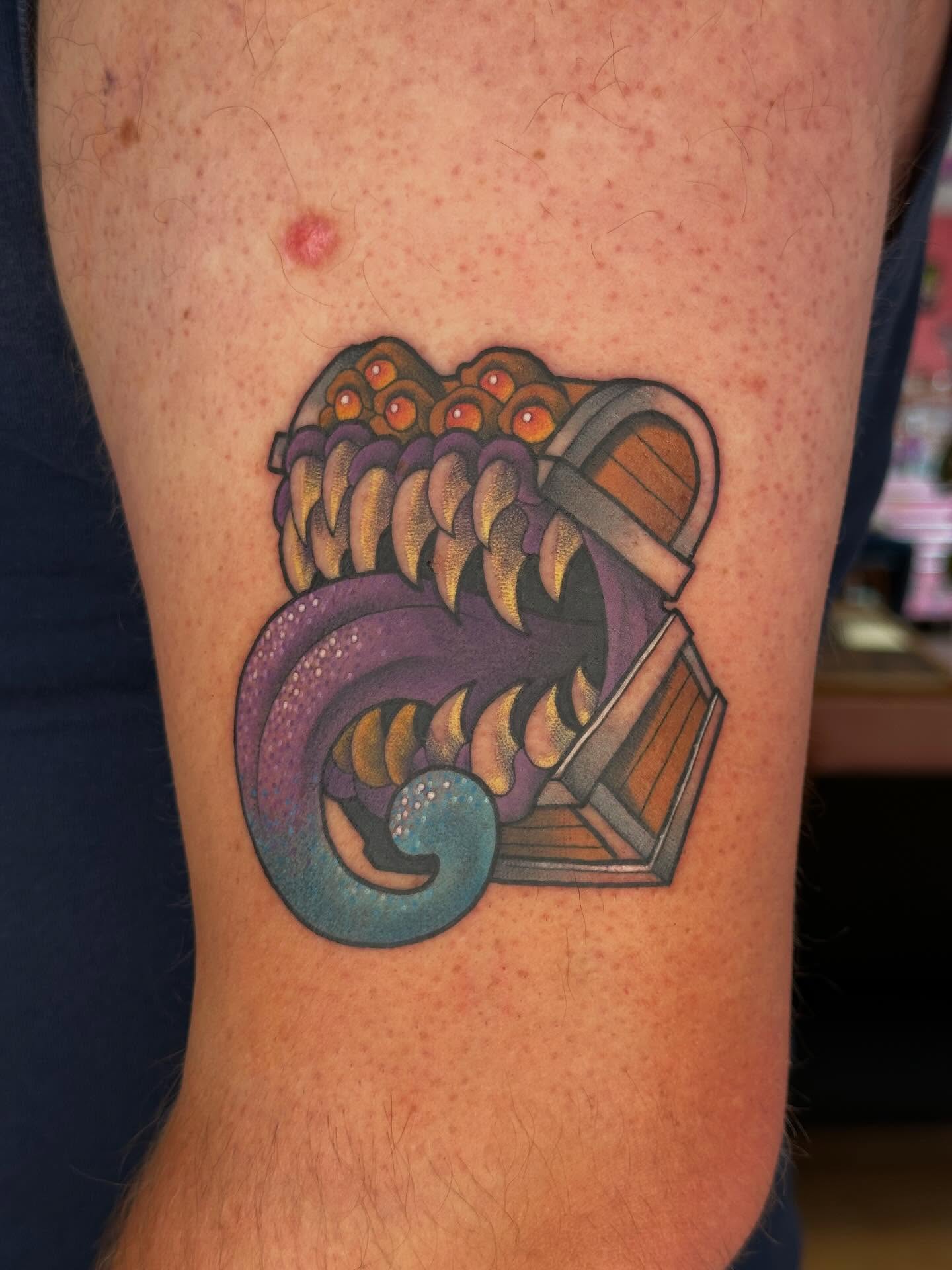 Octopus tentacle dotwork tattoo on the forearm by ✨ Mandy Foster - Bremerton Tattoo Artist✨, Bremerton, Washington