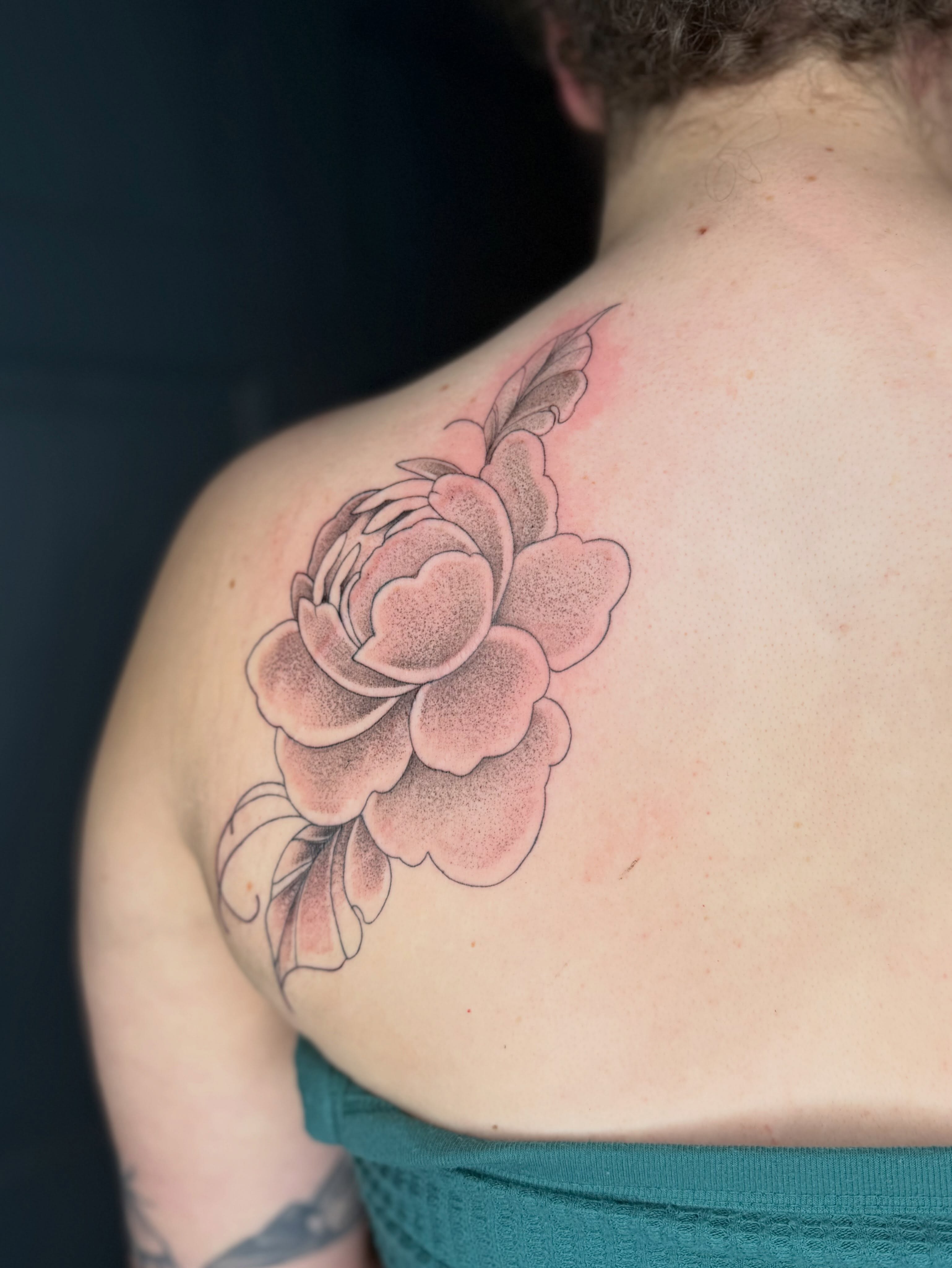 Tattoo by @summertats — dotwork